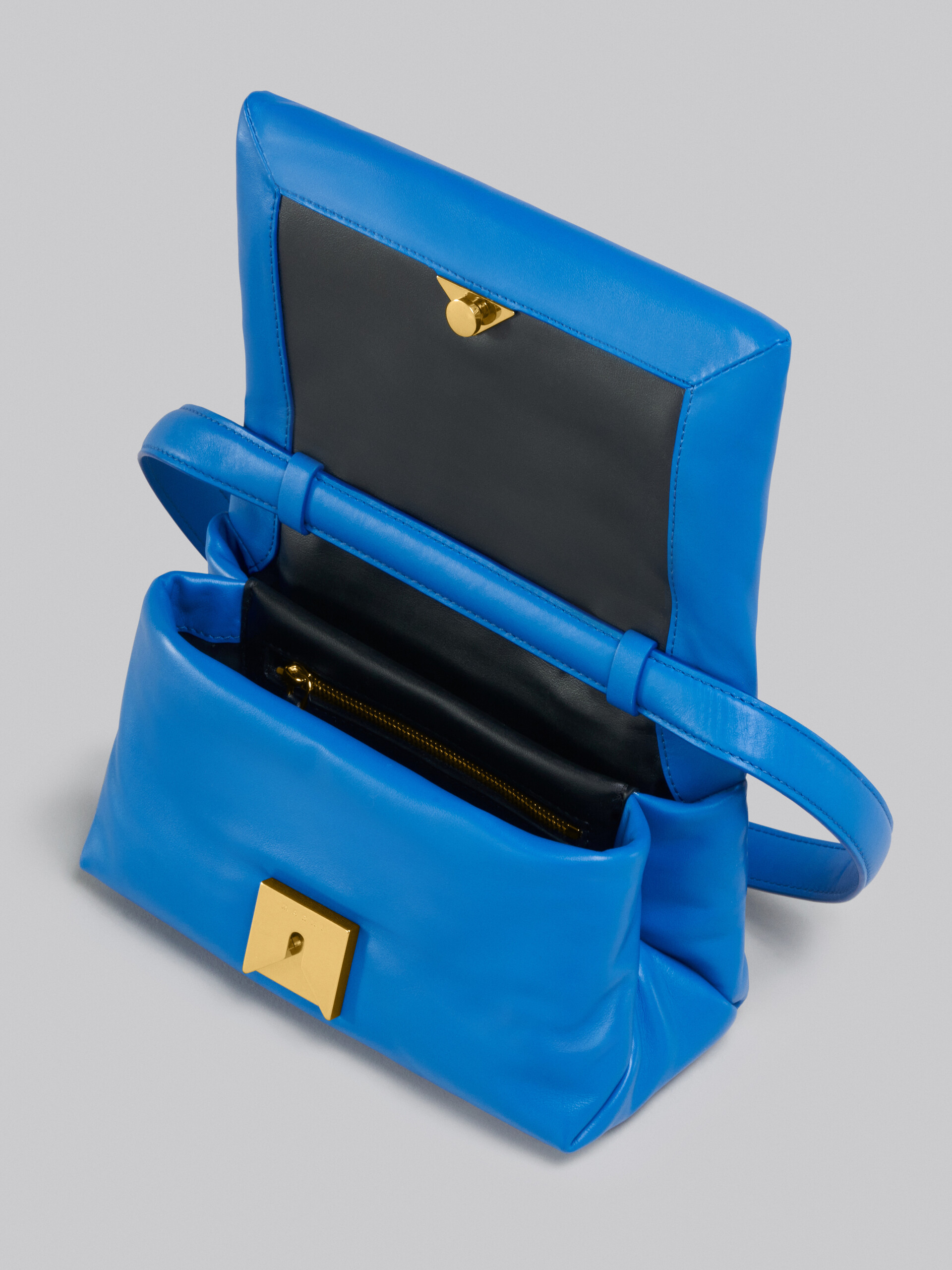 Small blue calsfkin Prisma bag - Shoulder Bag - Image 4