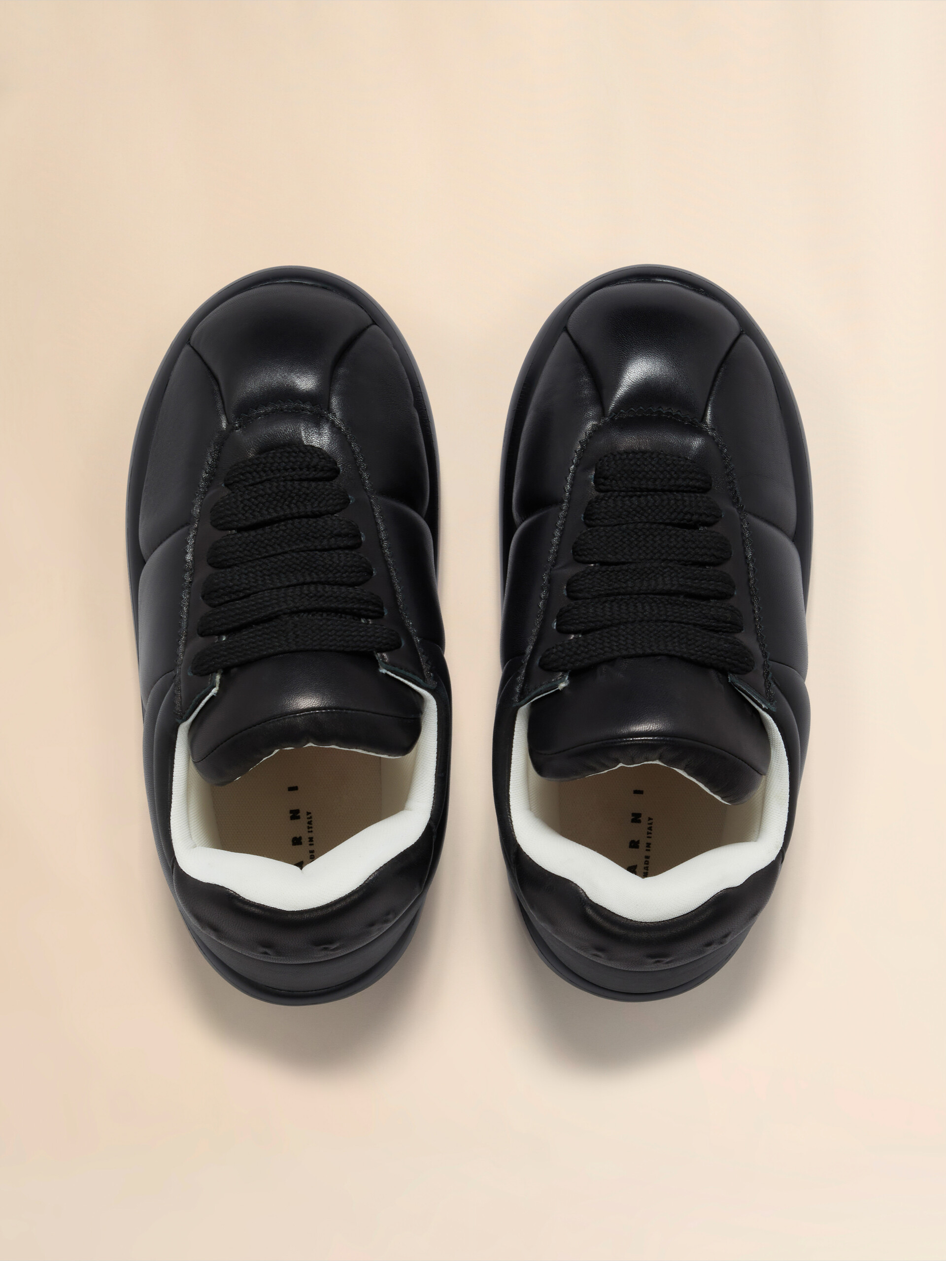 Schwarze Sneakers BigFoot 2.0 aus Leder - Sneakers - Image 4