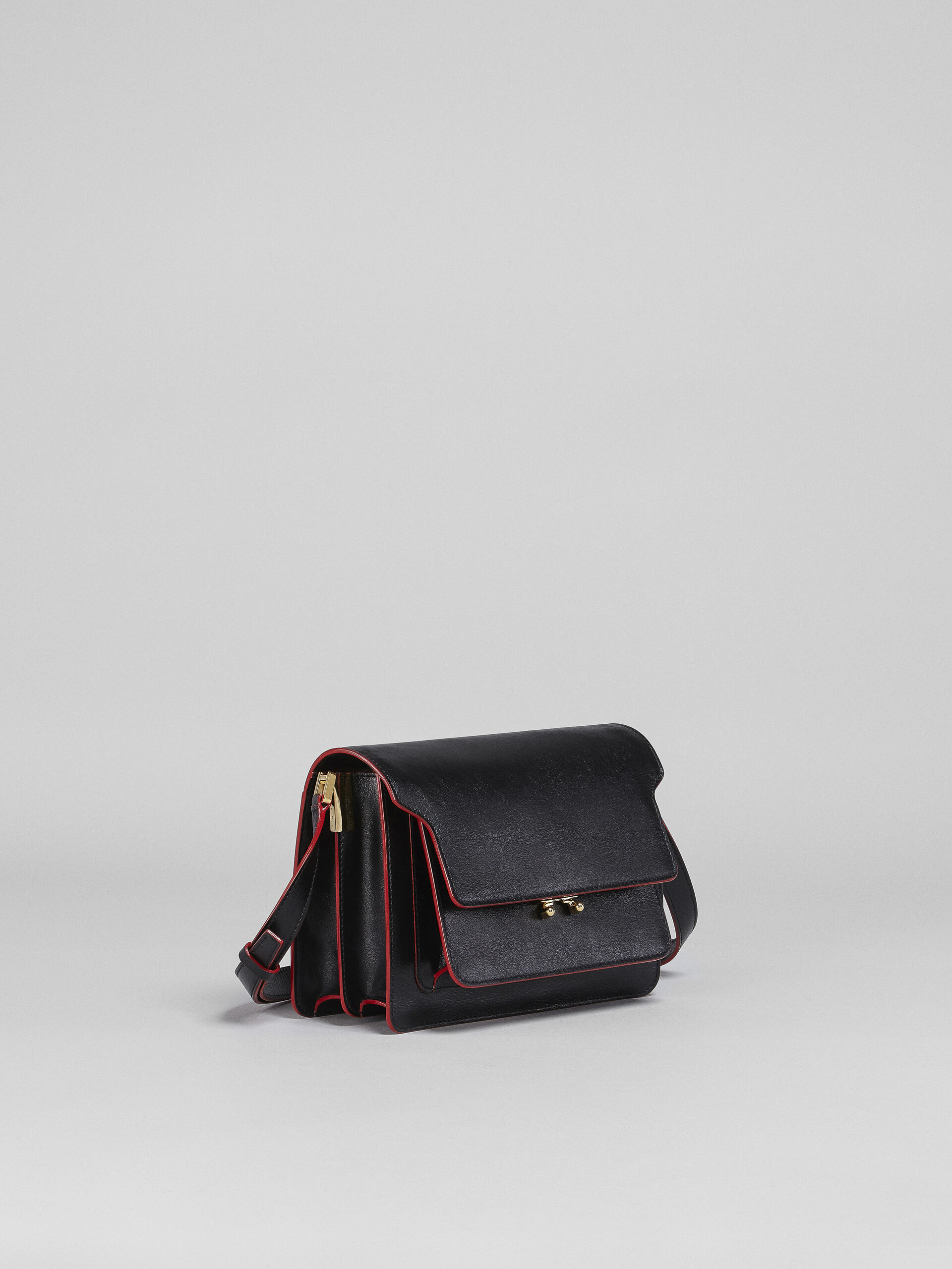 Tumbled calf leather TRUNK SOFT bag - Shoulder Bag - Image 6