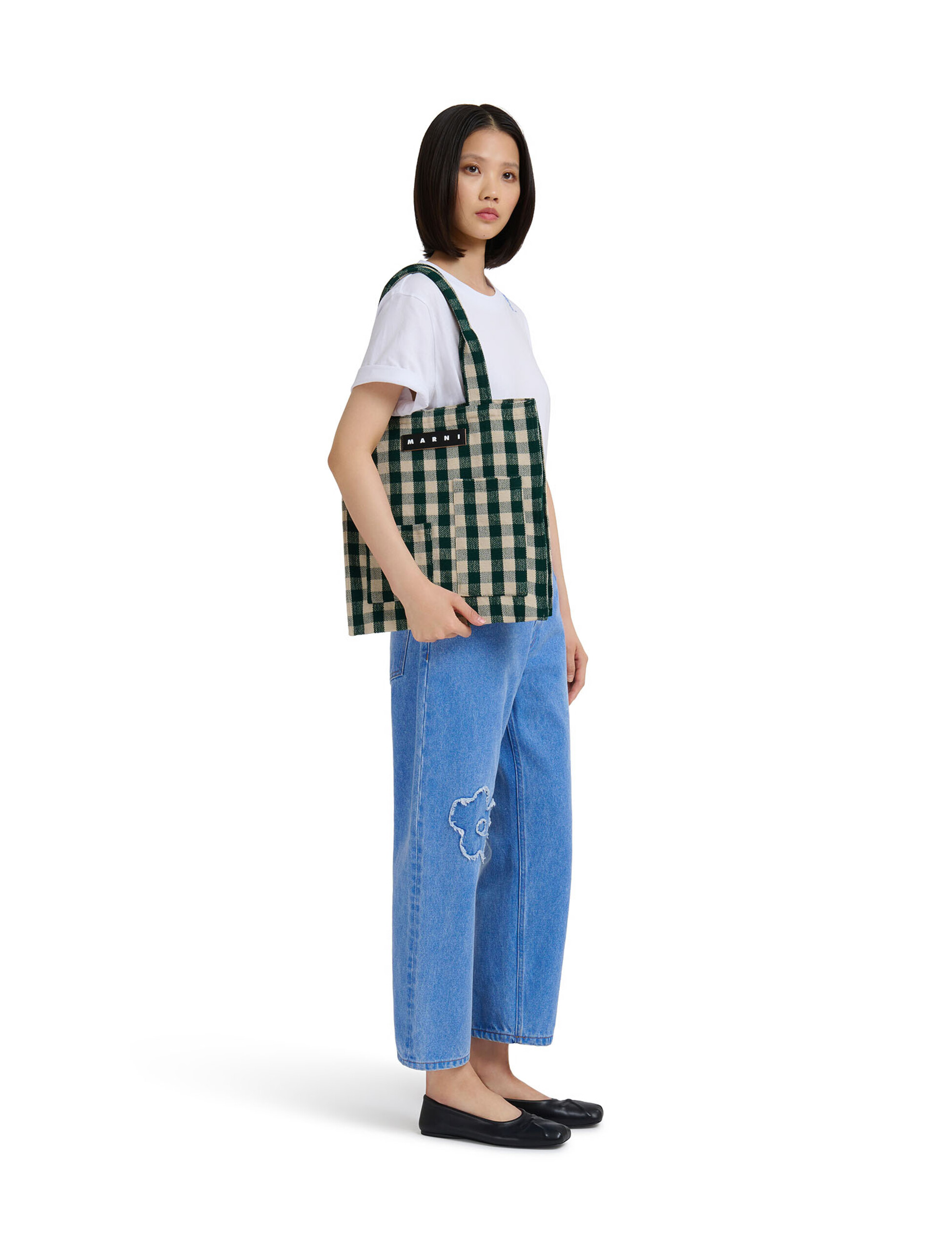ブラック MARNI MARKET POCKET BAG - ショッピングバッグ - Image 2