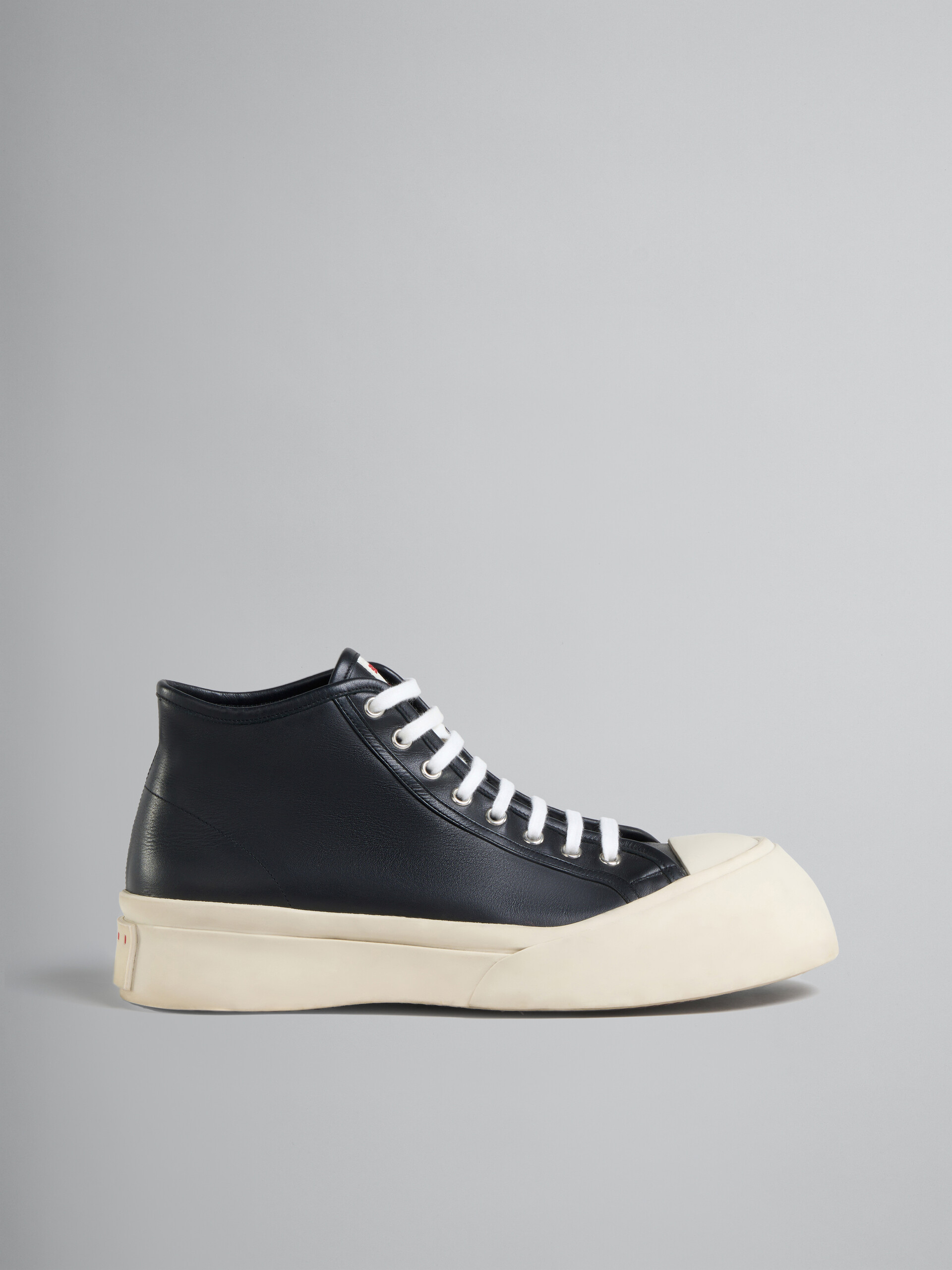 Blue nappa leather Pablo high-top sneaker - Sneakers - Image 1