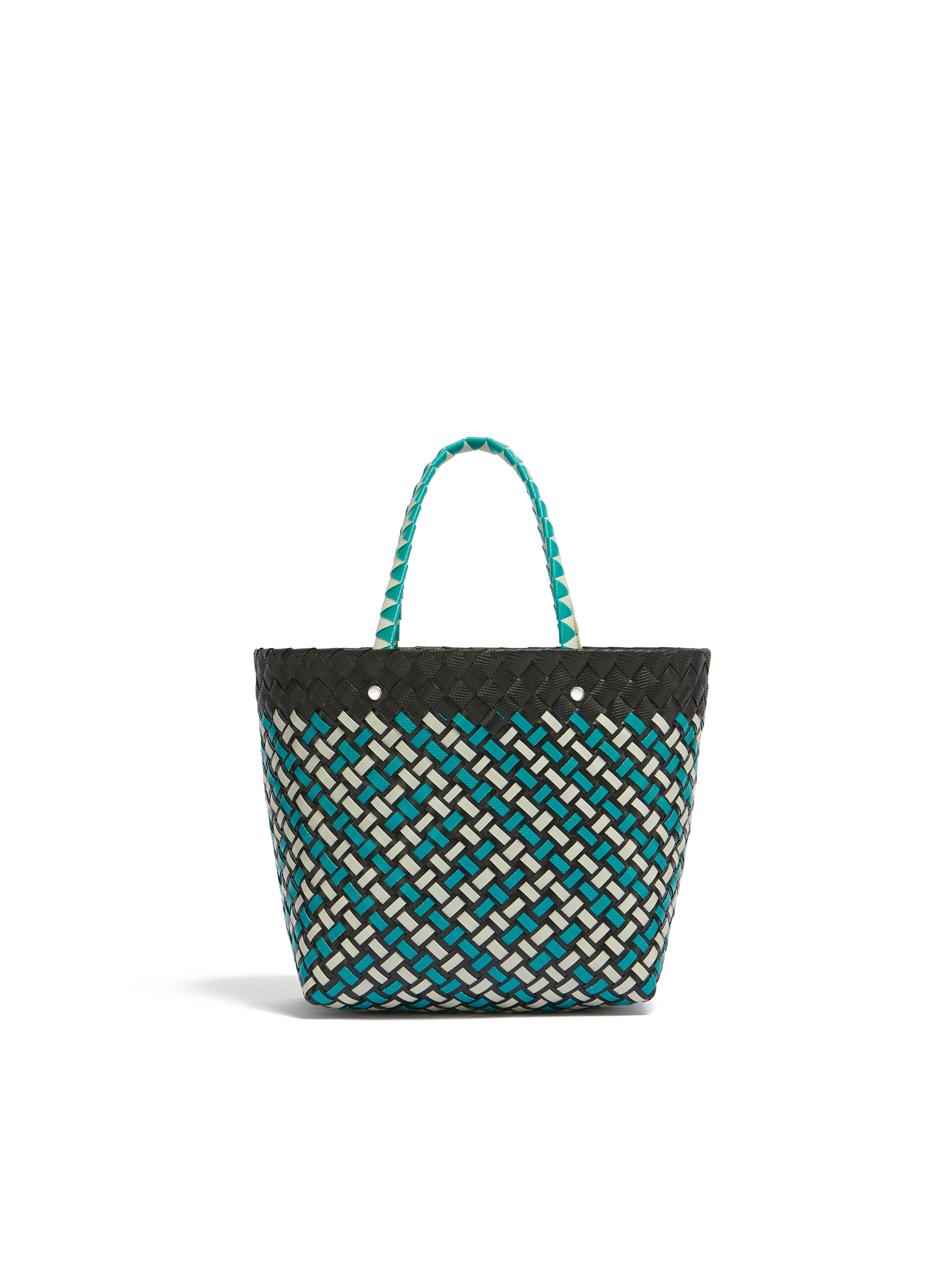 Black outline MARNI MARKET tote bag - Shopping Bags - Image 3