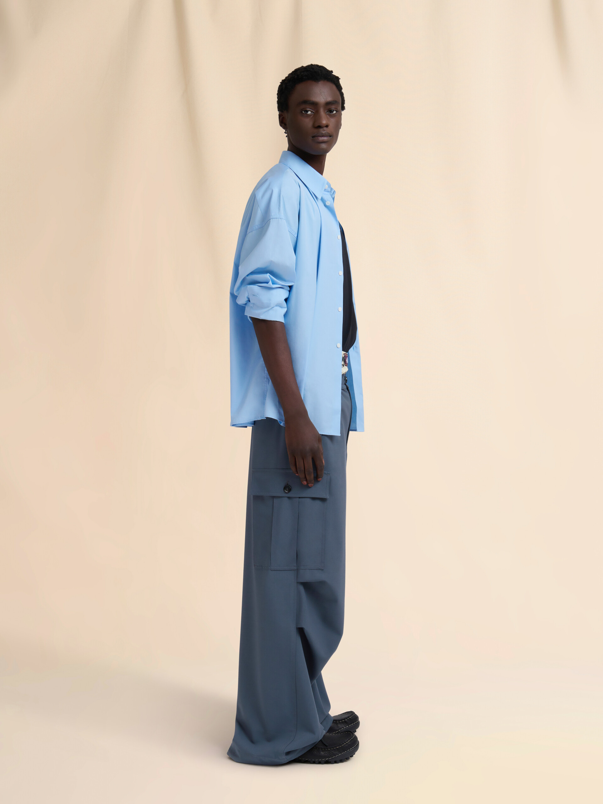 【MARNI】オーガニックコットンTシャツ マルニラベル ブラック ブラック コットン製クルーネックTシャツ マルニラベル付き | Marni