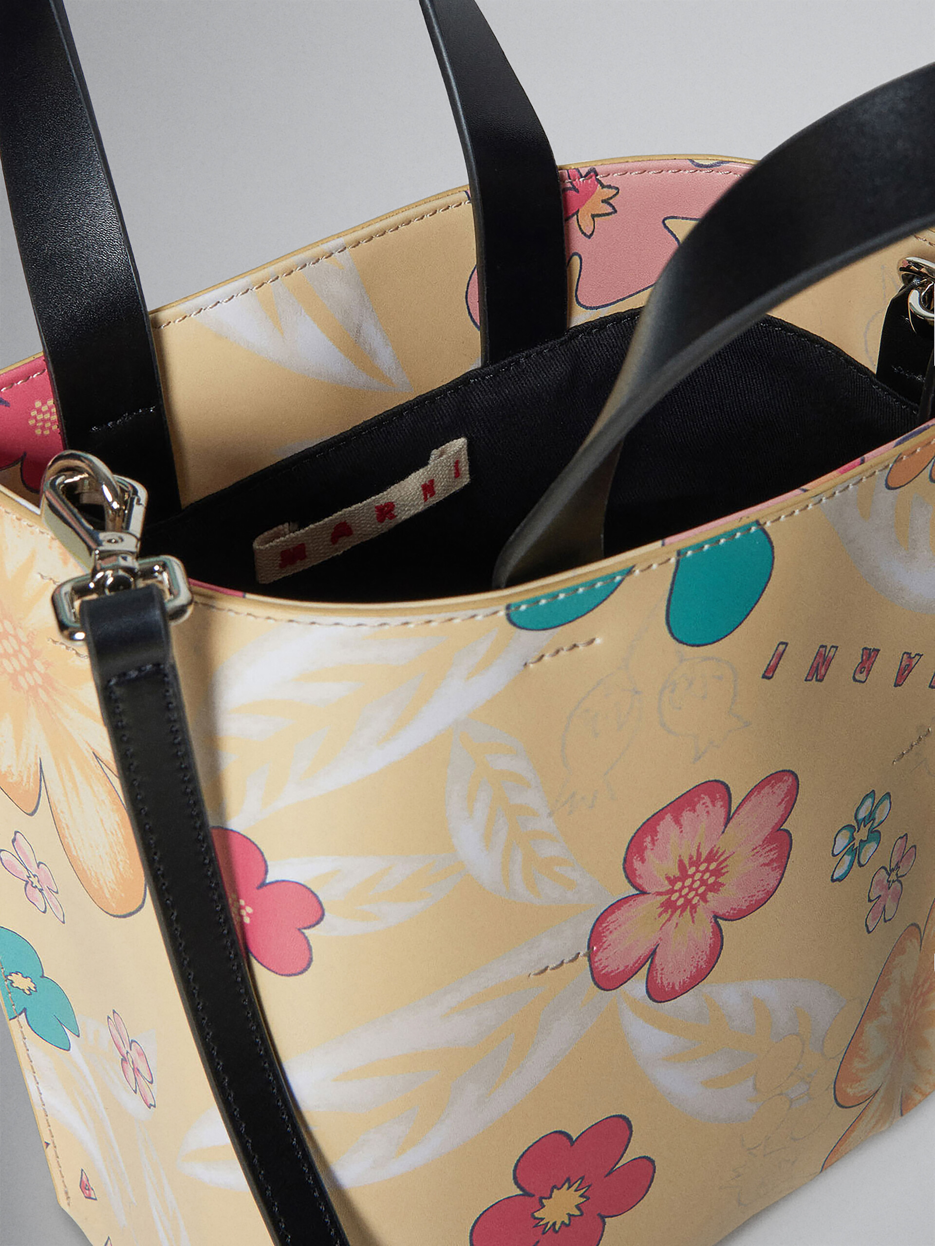 Cream bag with Honolulu print - Bags - Image 3