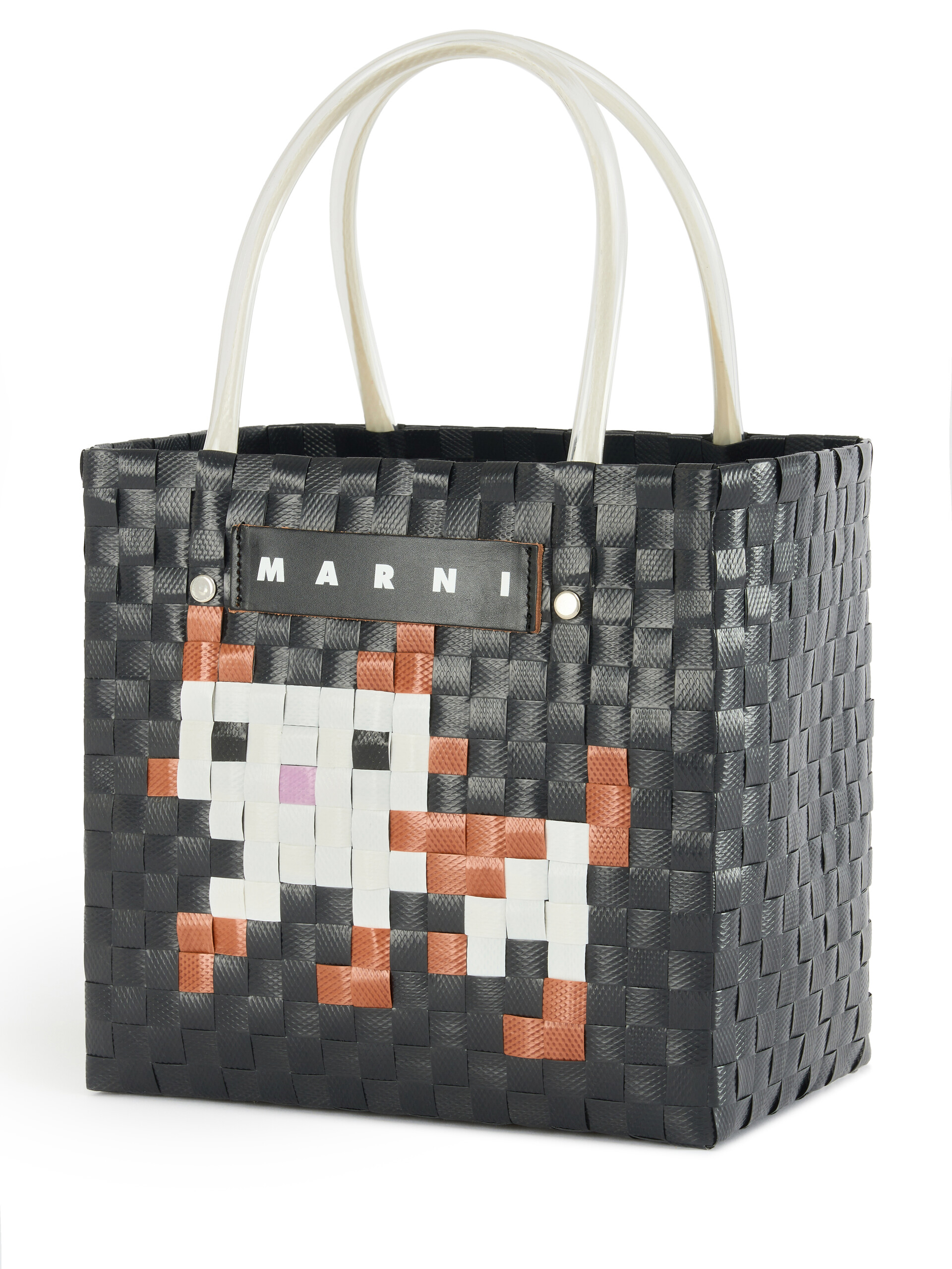 マルニマーケット アニマルバスケット グラナイトキャット 新品 ネコ 猫 グラナイトキャット MARNI MARKET ANIMAL BASKET バッグ | Marni