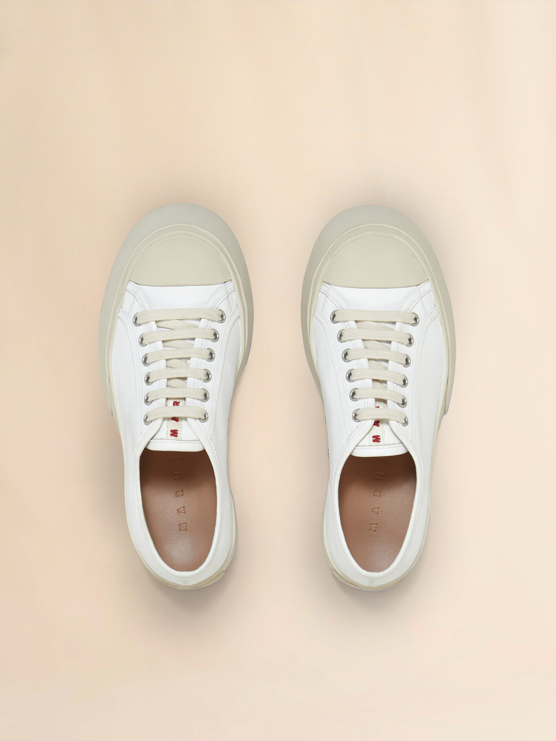 Sneaker Pablo in nappa azzurra - Sneakers - Image 4