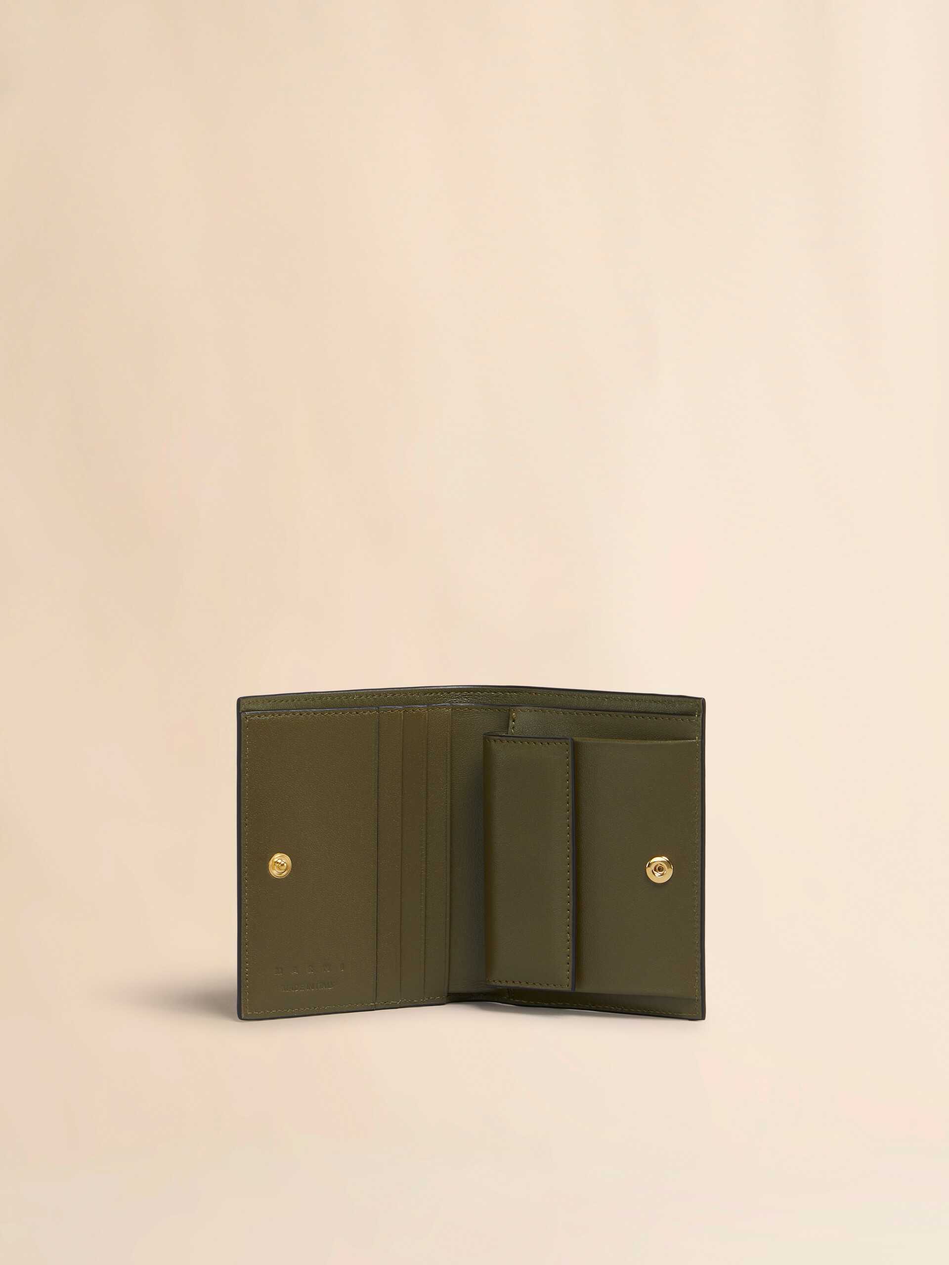 ブラウン レザー製 Envelope 二つ折りウォレット - 財布 - Image 2
