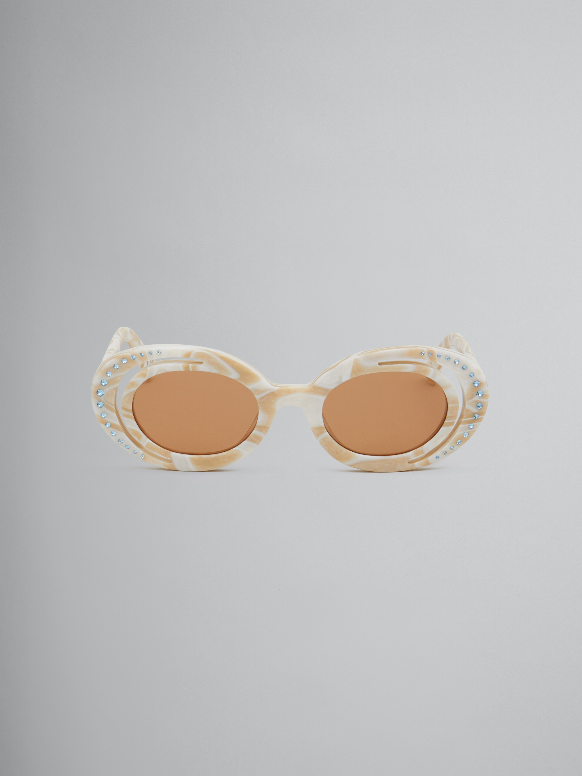 Zion Canyon white pearl sunglasses - Optical - Image 1