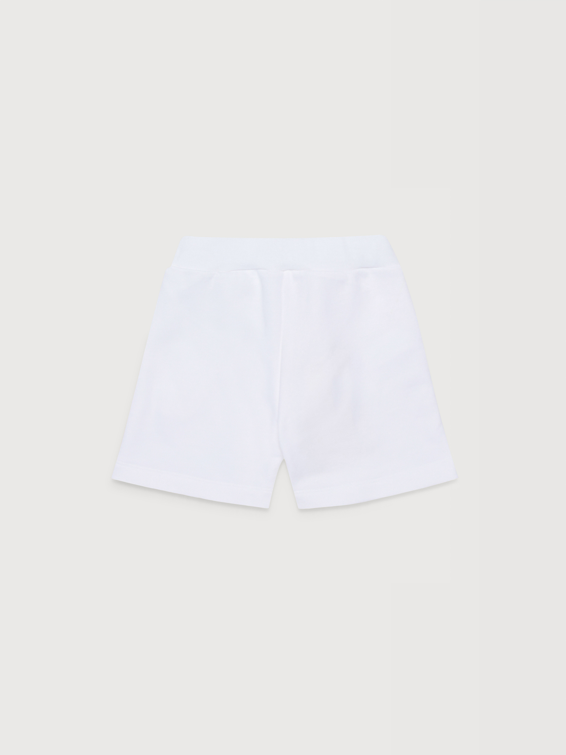 White cotton shorts with Marni print - Pants - Image 2
