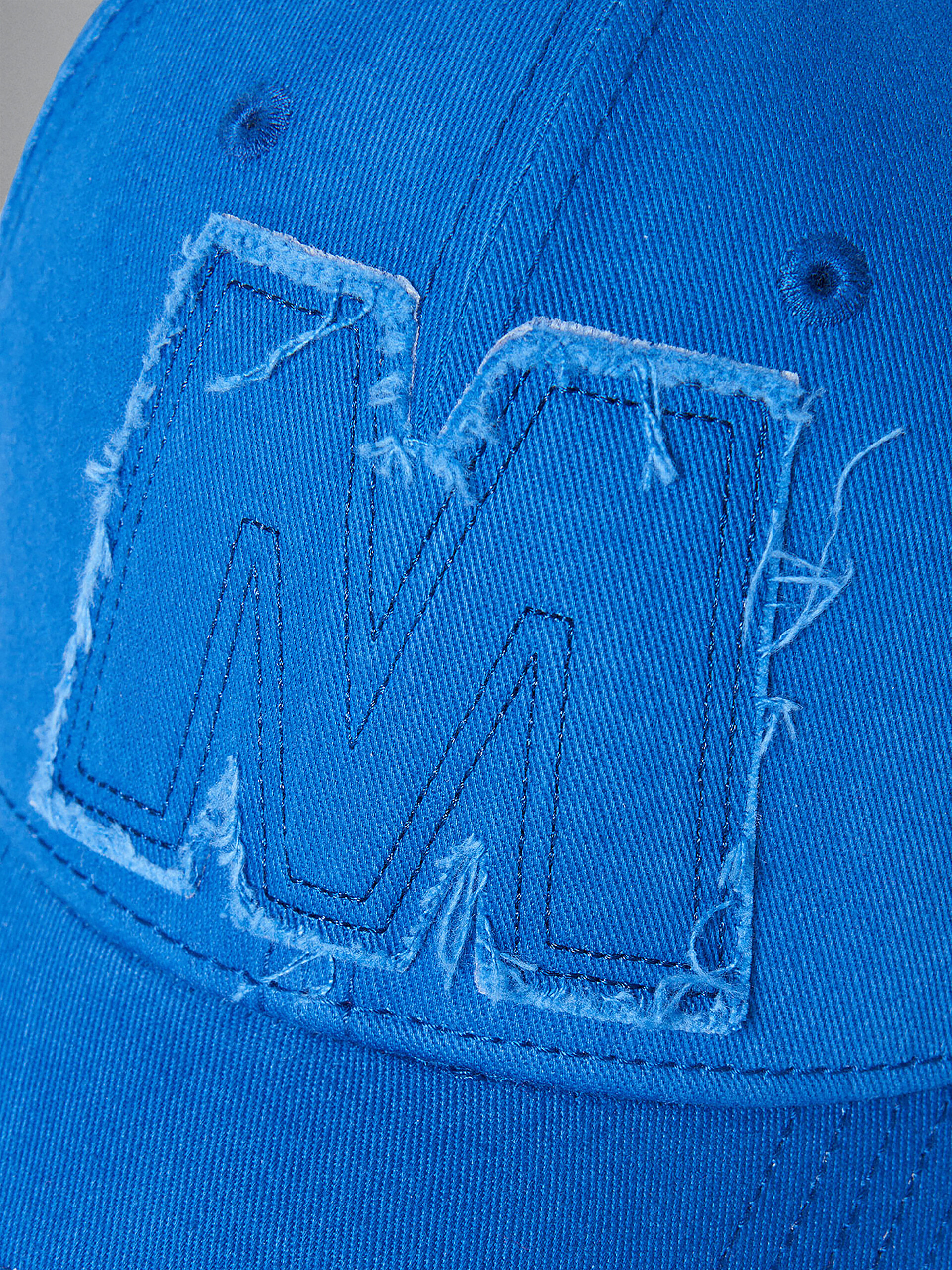 Blue baseball cap with Big M logo - Caps - Image 3