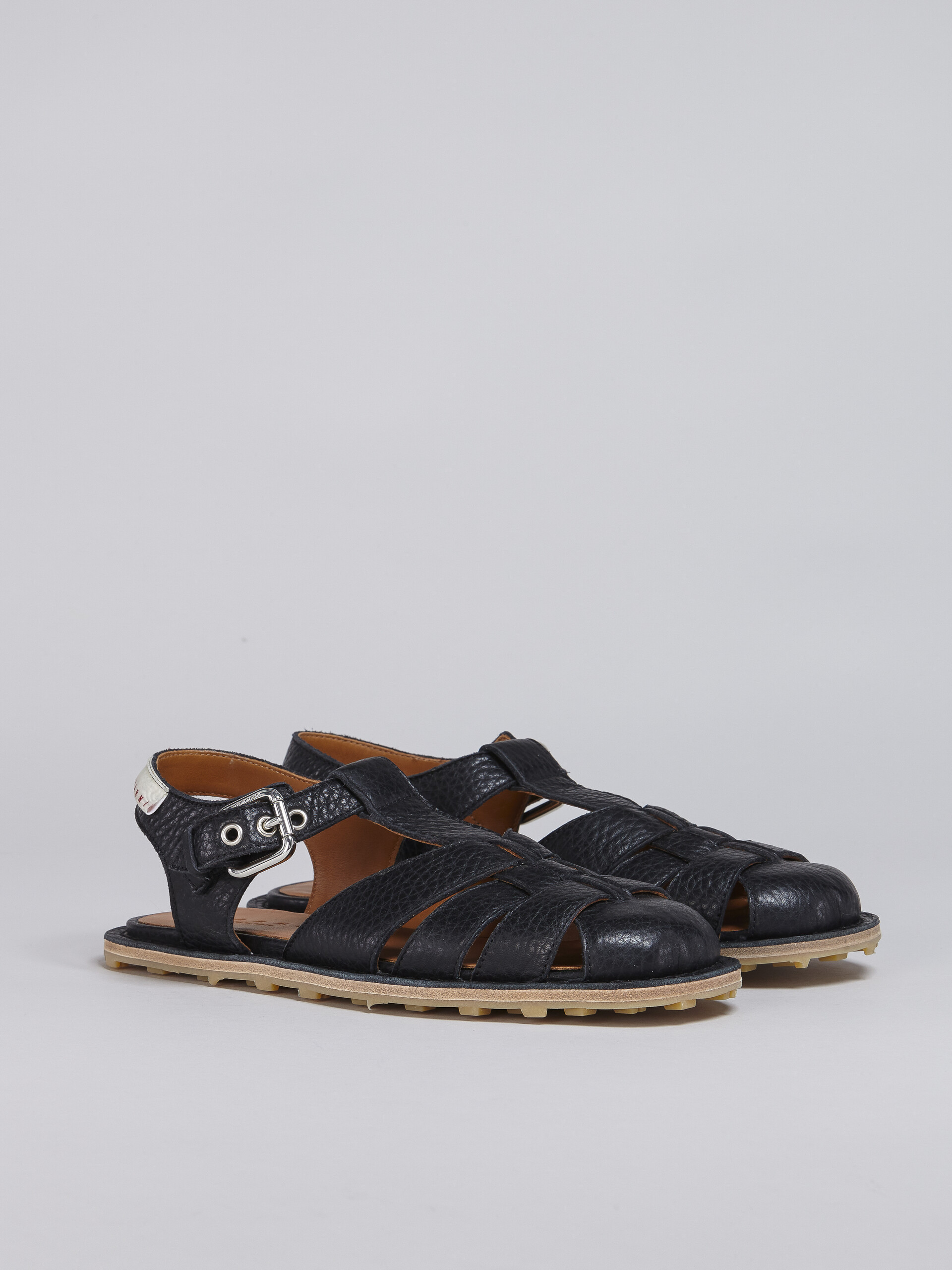 Grained calf leather Fisherman sandal - Sandals - Image 2