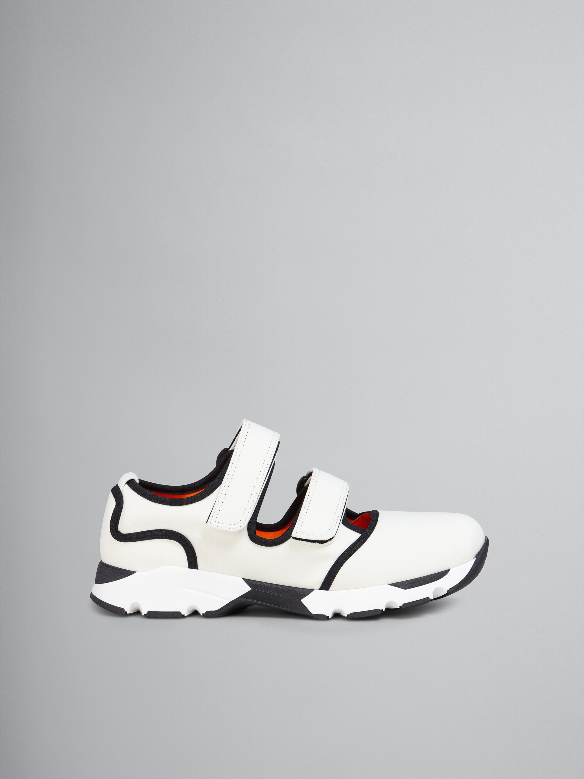 White techno fabric sneaker - Sneakers - Image 1