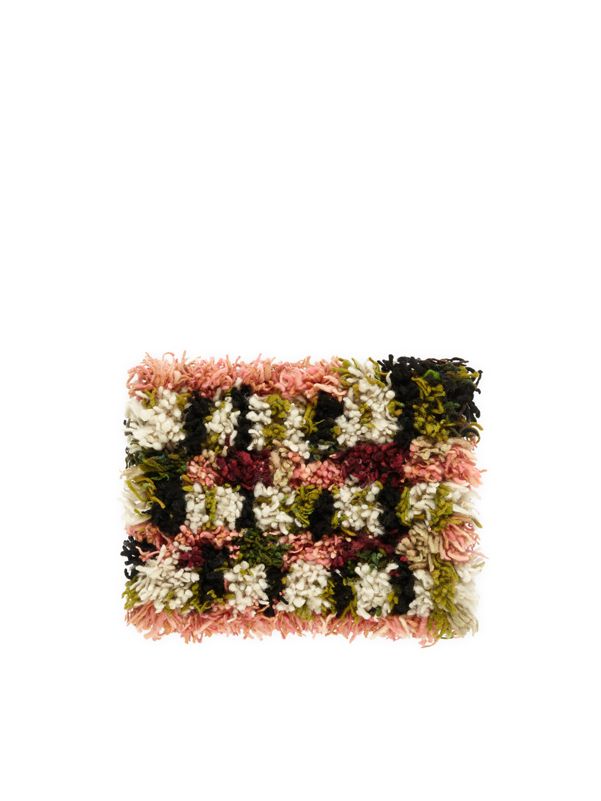 Sgabello MARNI MARKET in ferro lana nero multicolor - Arredamento - Image 3