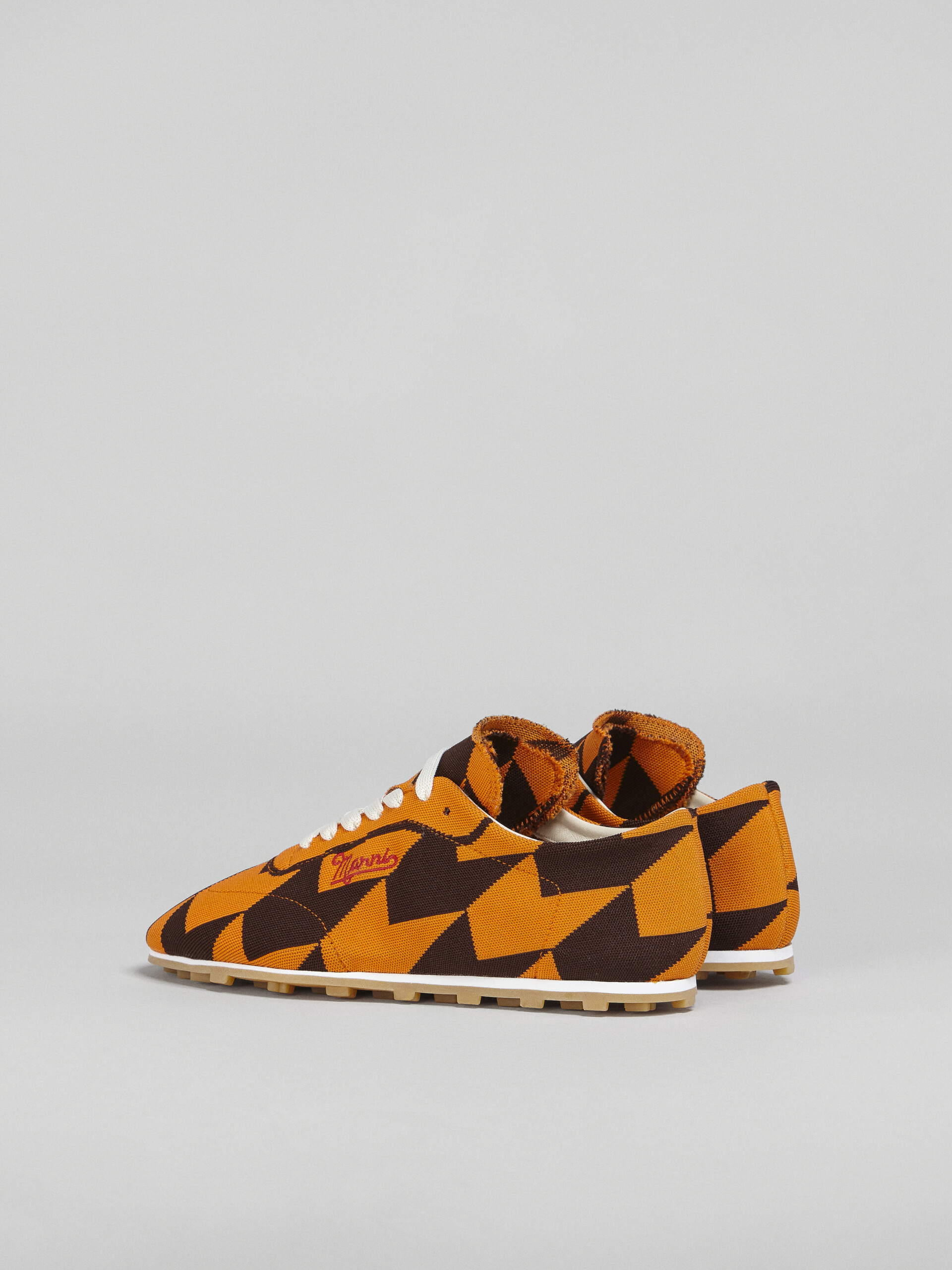 Houndstooth stretch jacquard PEBBLE sneaker - Sneakers - Image 3
