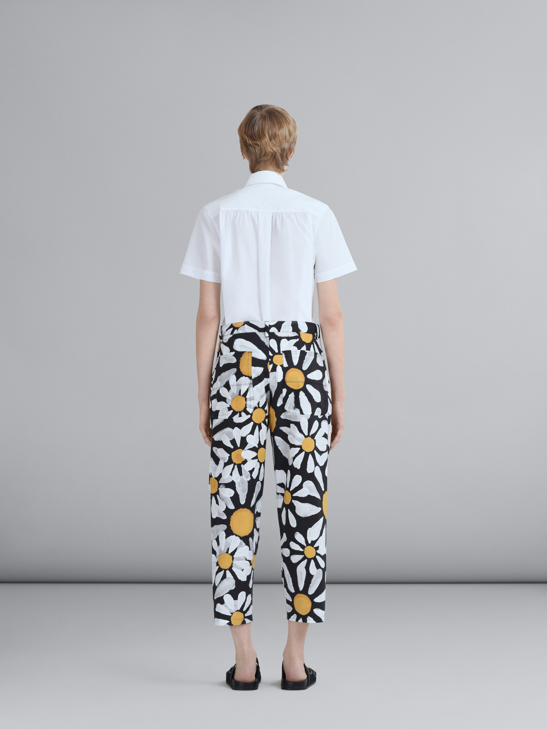Euphoria print poplin pants - Pants - Image 3