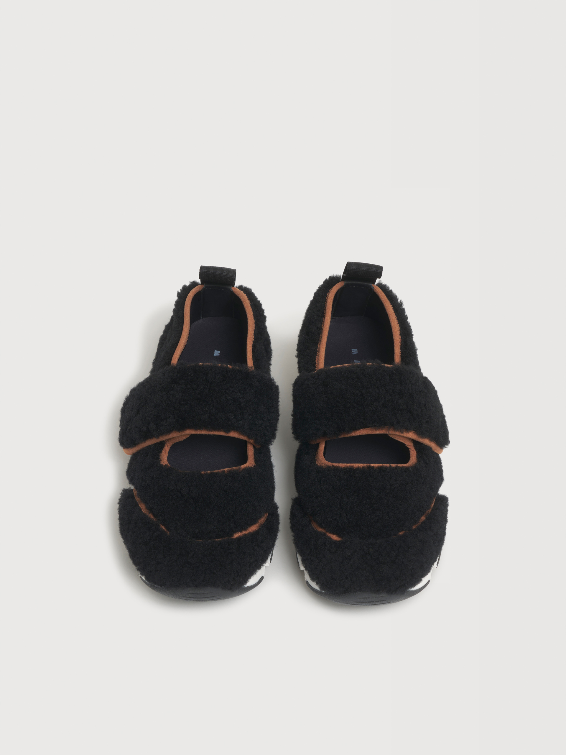Sneaker Mary Jane in shearling nero - Sneakers - Image 4