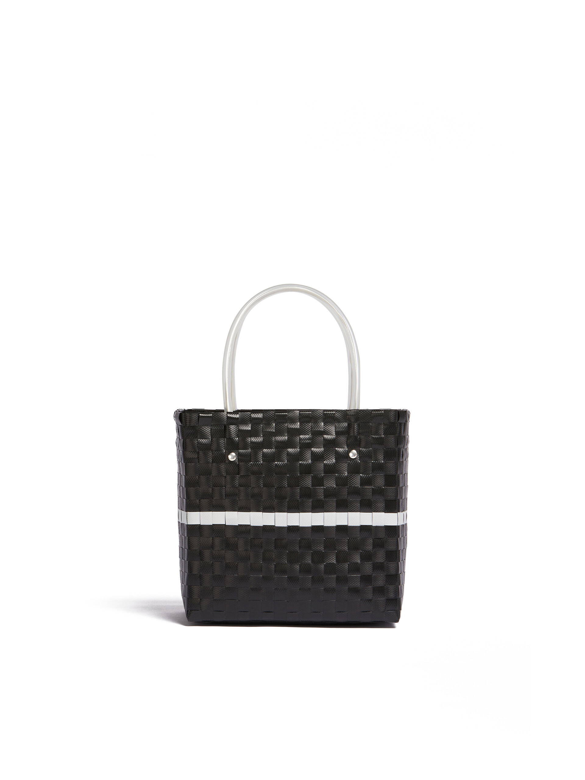 Black MARNI MARKET SUN BASKET bag - Shopping Bags - Image 3