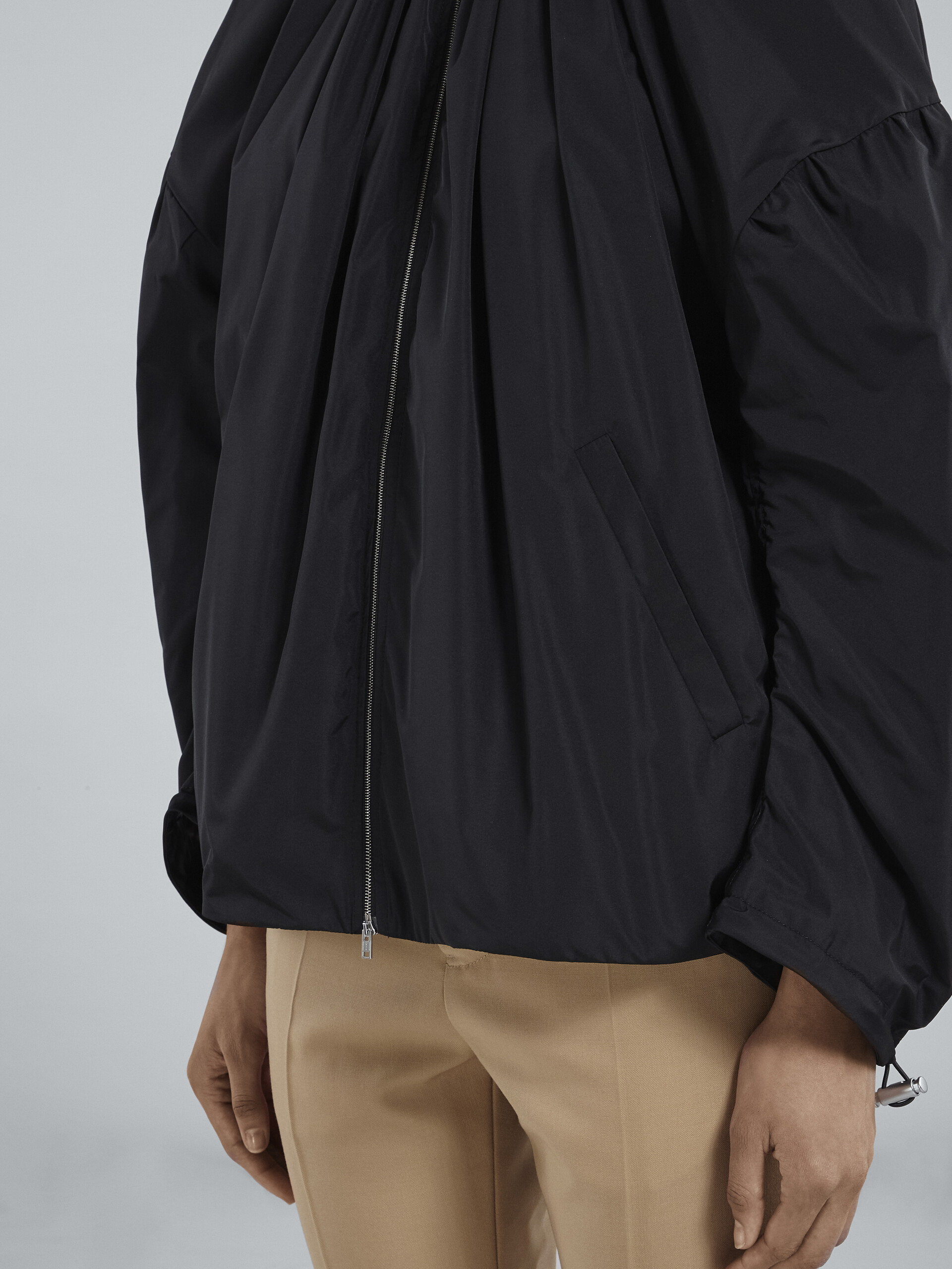 Micro faillle short jacket - Jackets - Image 5