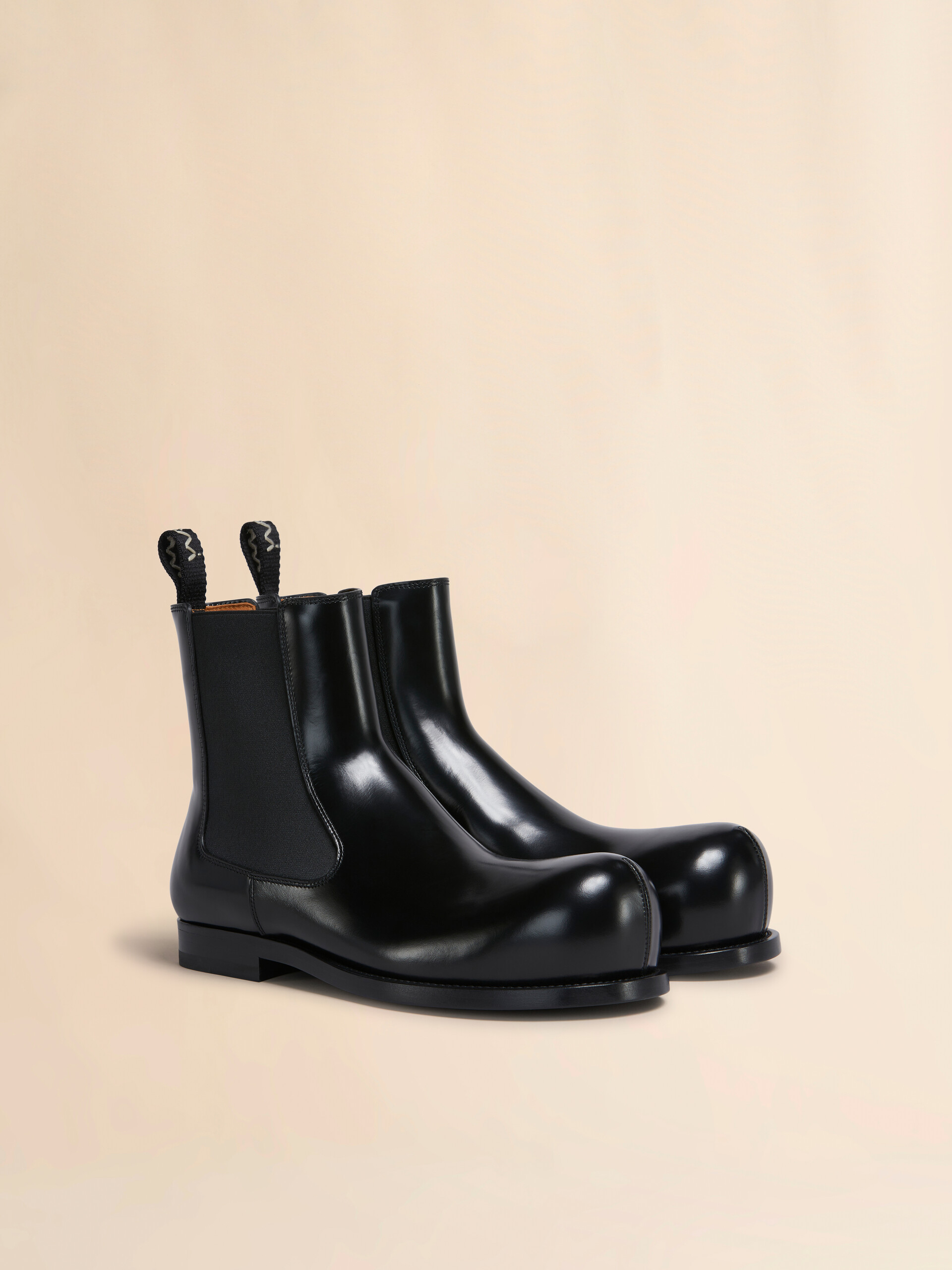 Black leather New Wave Chelsea boot - Boots - Image 2