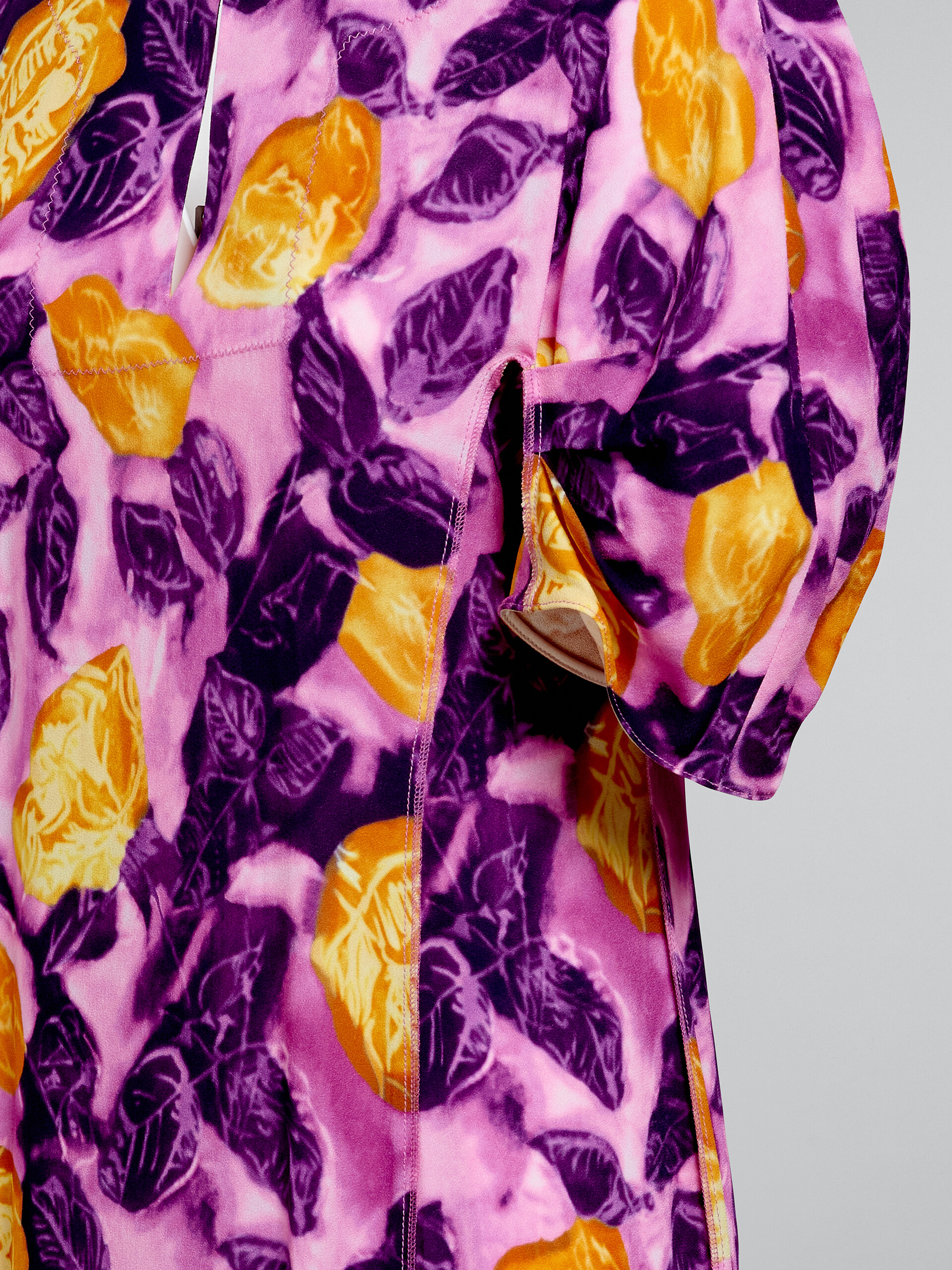 Morning Blossomプリント、ビスコース製サブレドレス - ドレス - Image 4