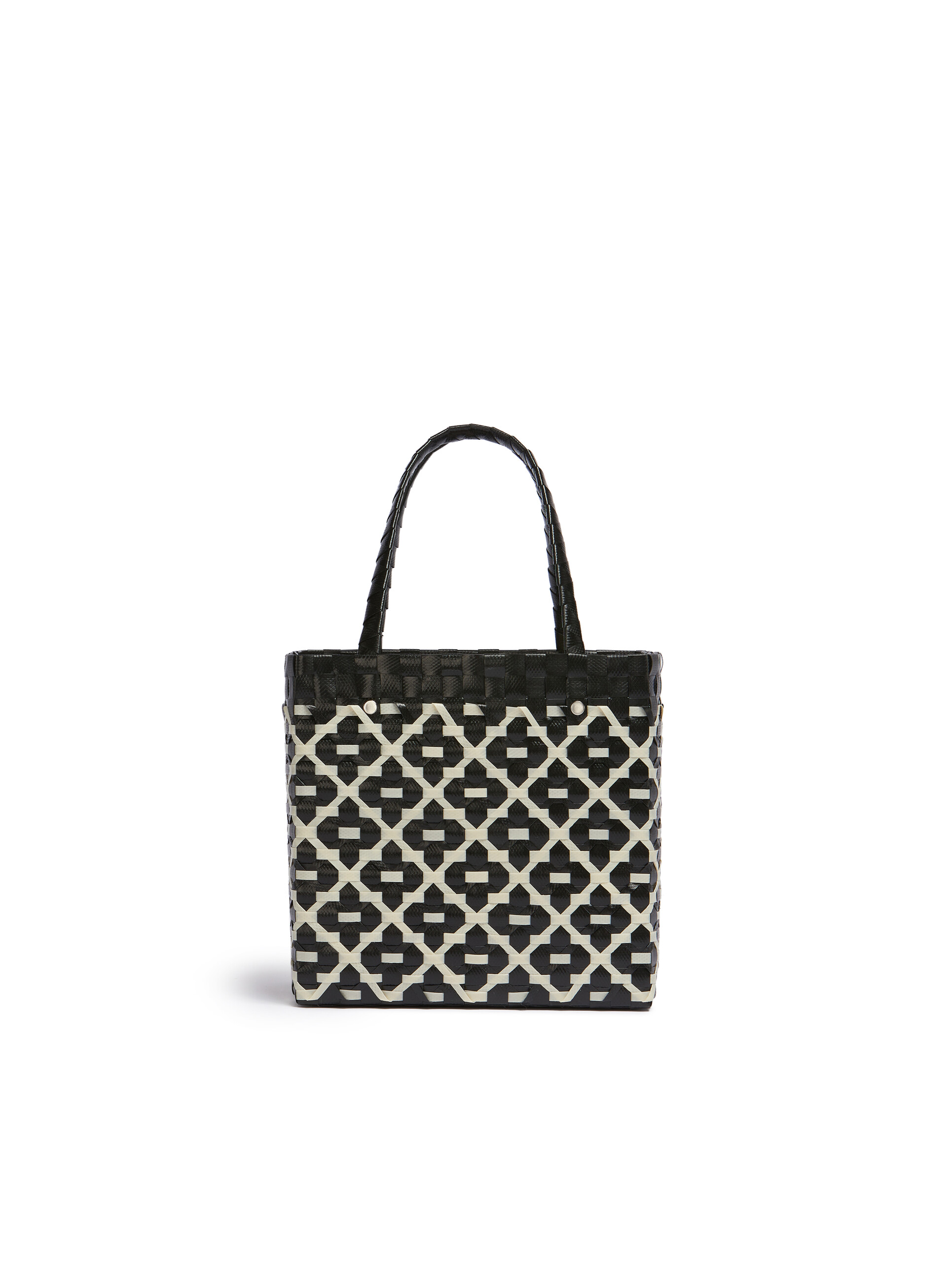 ブルー レッド MARNI MARKET Criss-Cross ミニ バスケットバッグ - ショッピングバッグ - Image 3