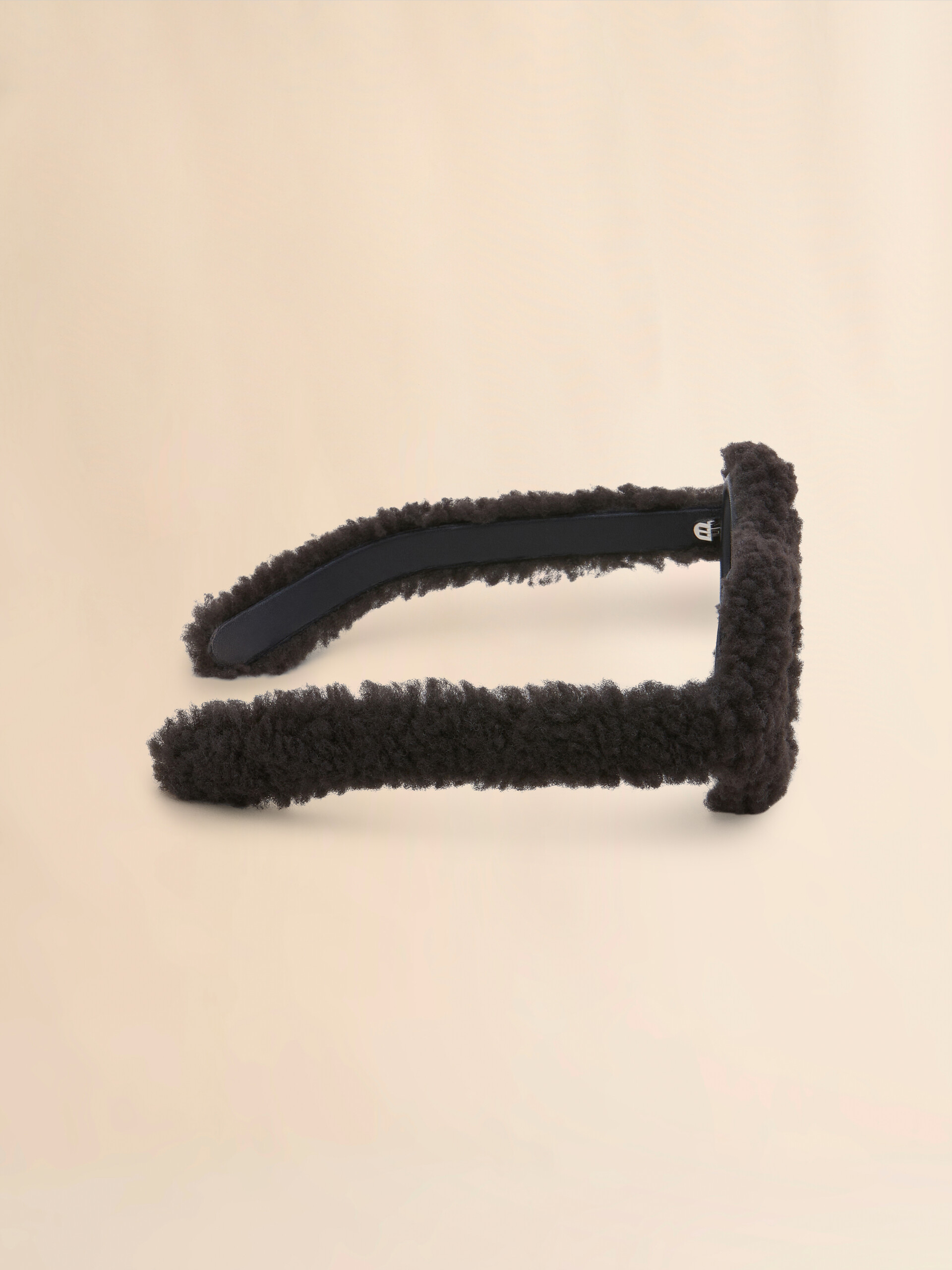 Furry beige Jantu sunglasses - Optical - Image 4