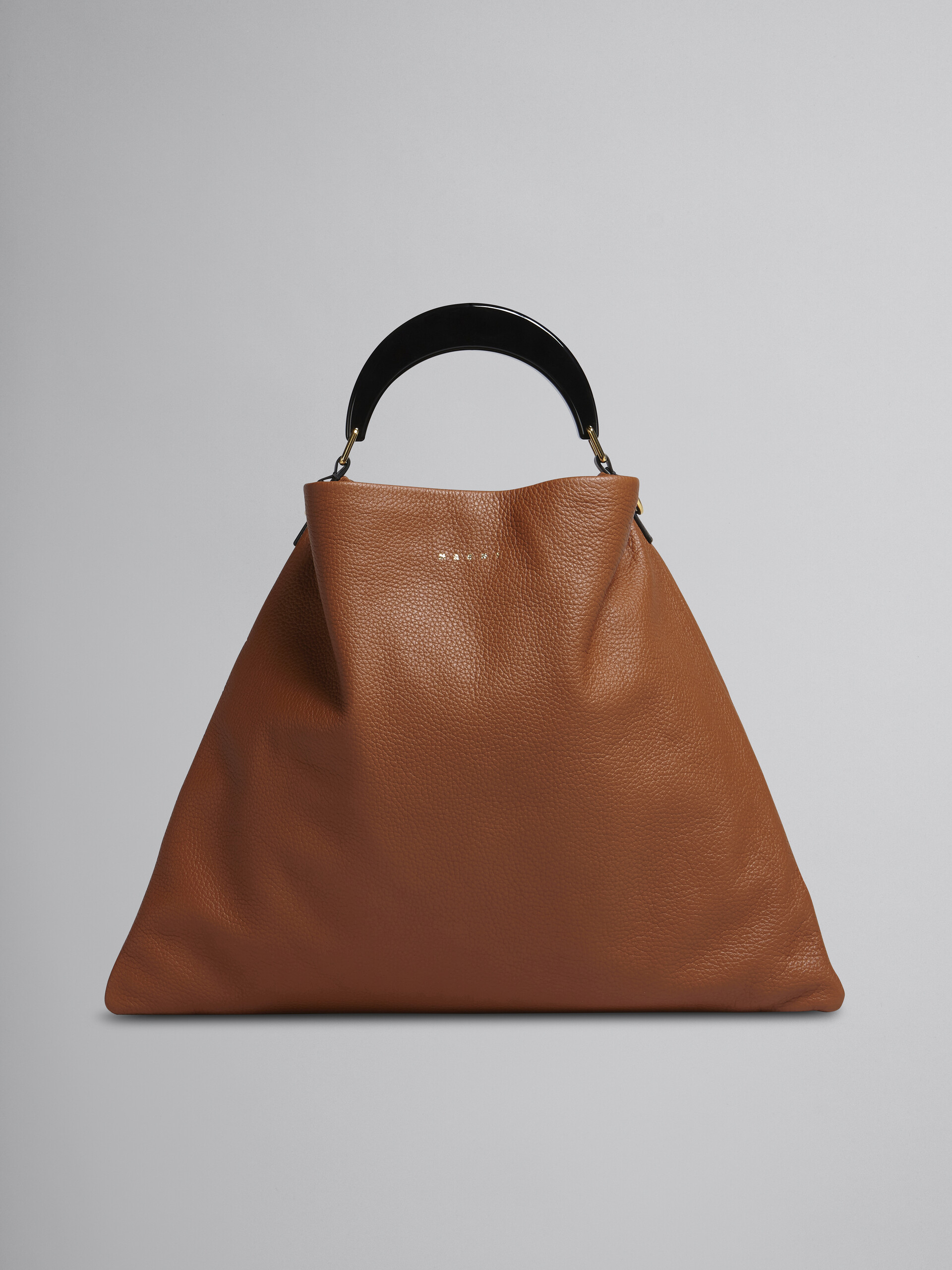 Venice medium bag in brown leather - Shoulder Bag - Image 1