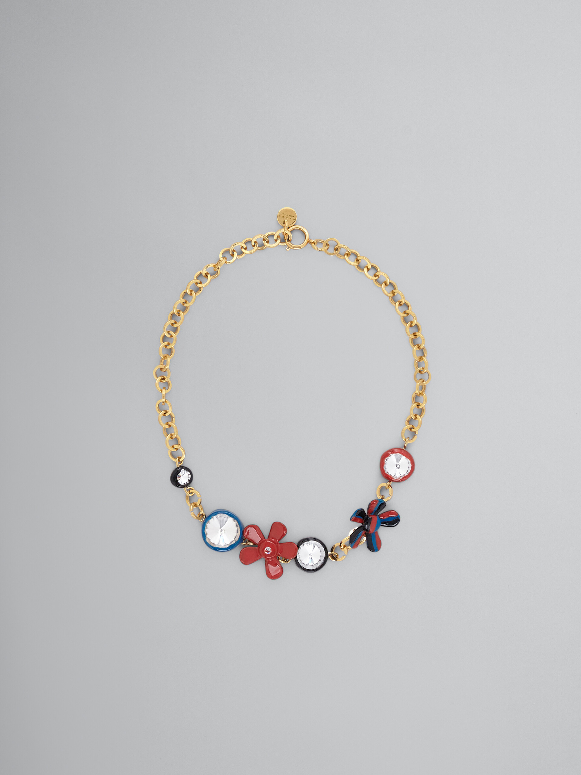 DAISY red and blue necklace - Necklaces - Image 1