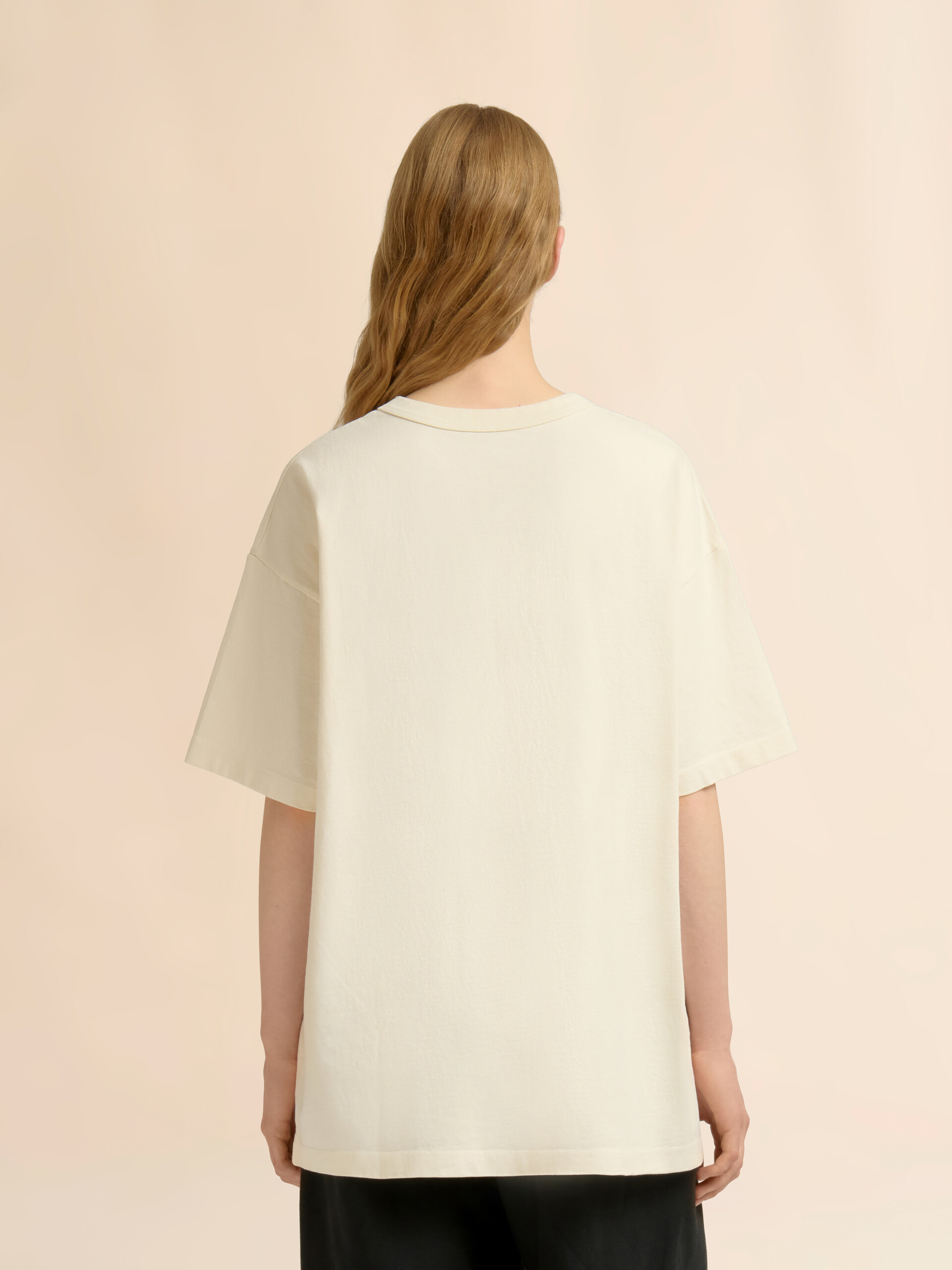 Marni + Madhappy cream cotton T-shirt with heart guys print - Shirts - Image 3