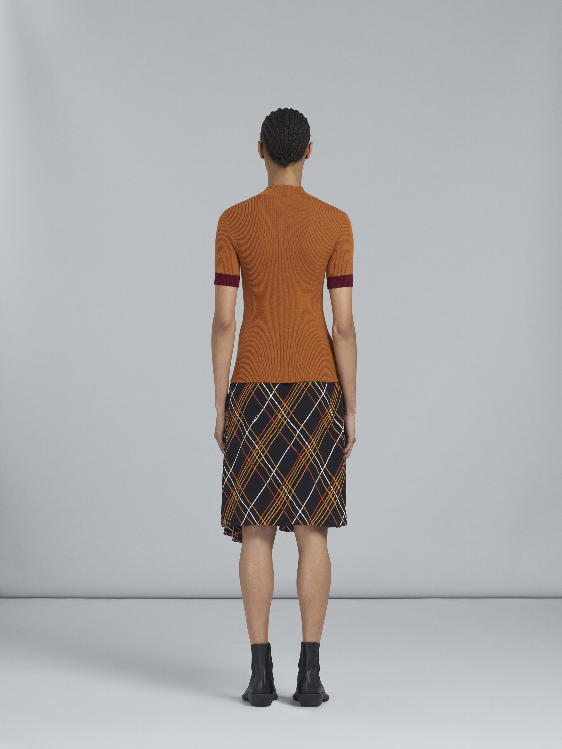 Wild Roads print skirt with godet hem - Skirts - Image 3
