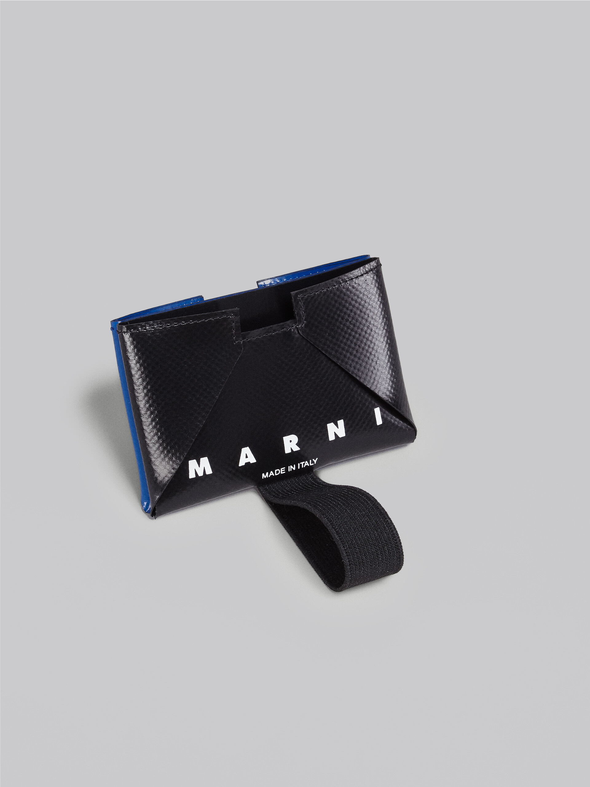 Navy blue and black leather card case, Marni in 2023