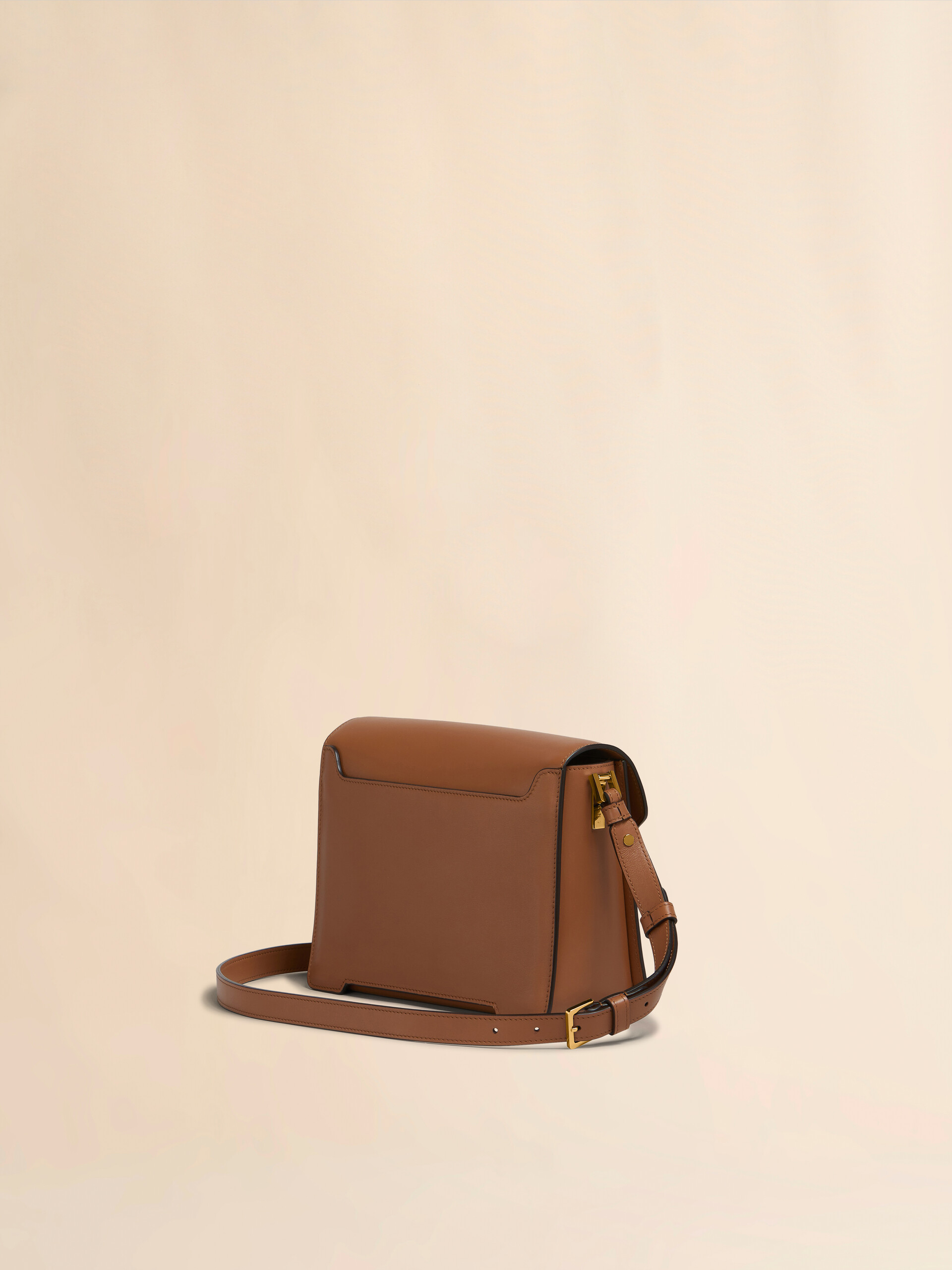 Blue leather Trunkaroo medium shoulder bag - Shoulder Bags - Image 2
