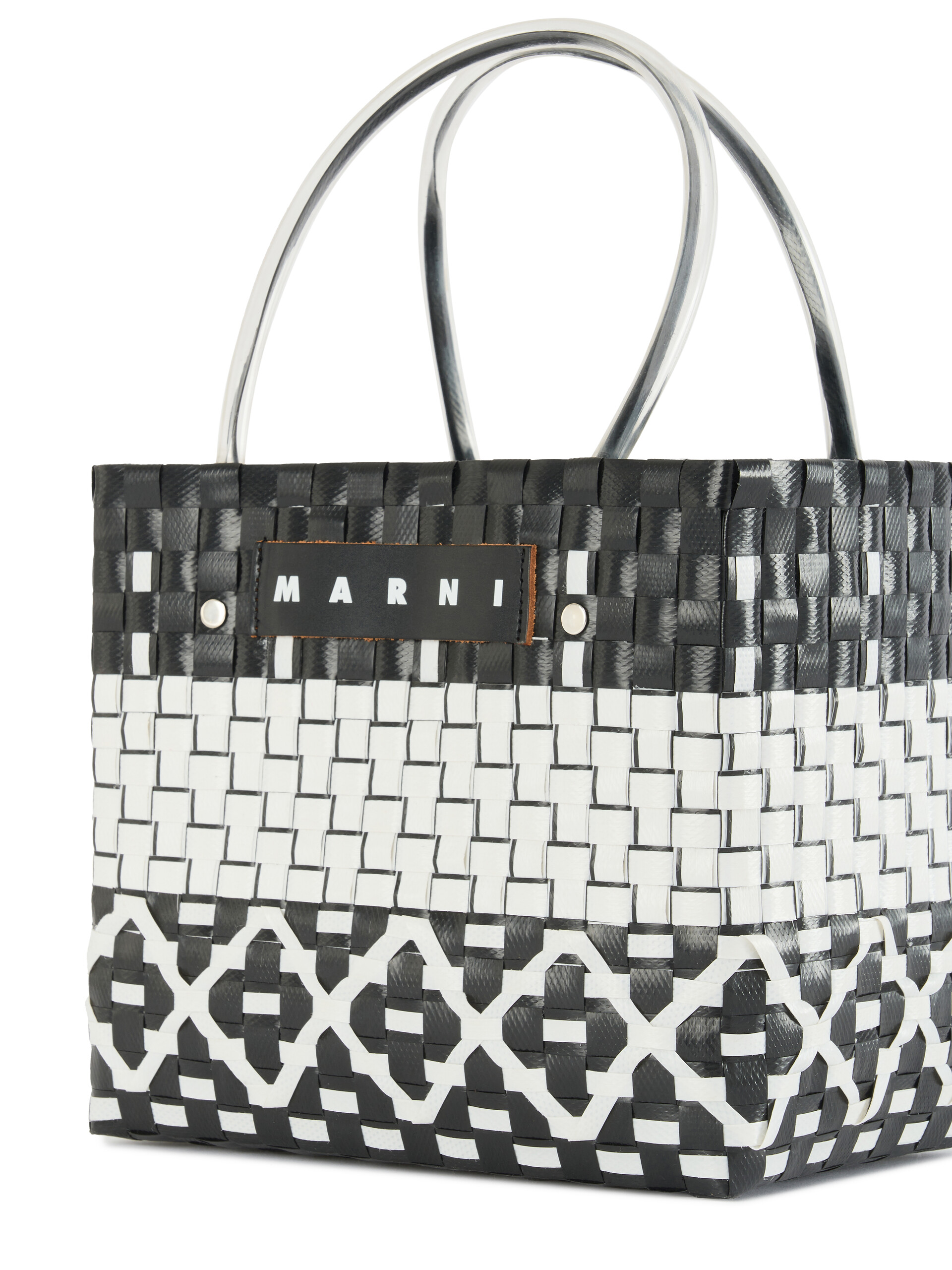 セラミック(セラミックダイヤ) MARNI MARKET MINI BASKET BAG - ショッピングバッグ - Image 4
