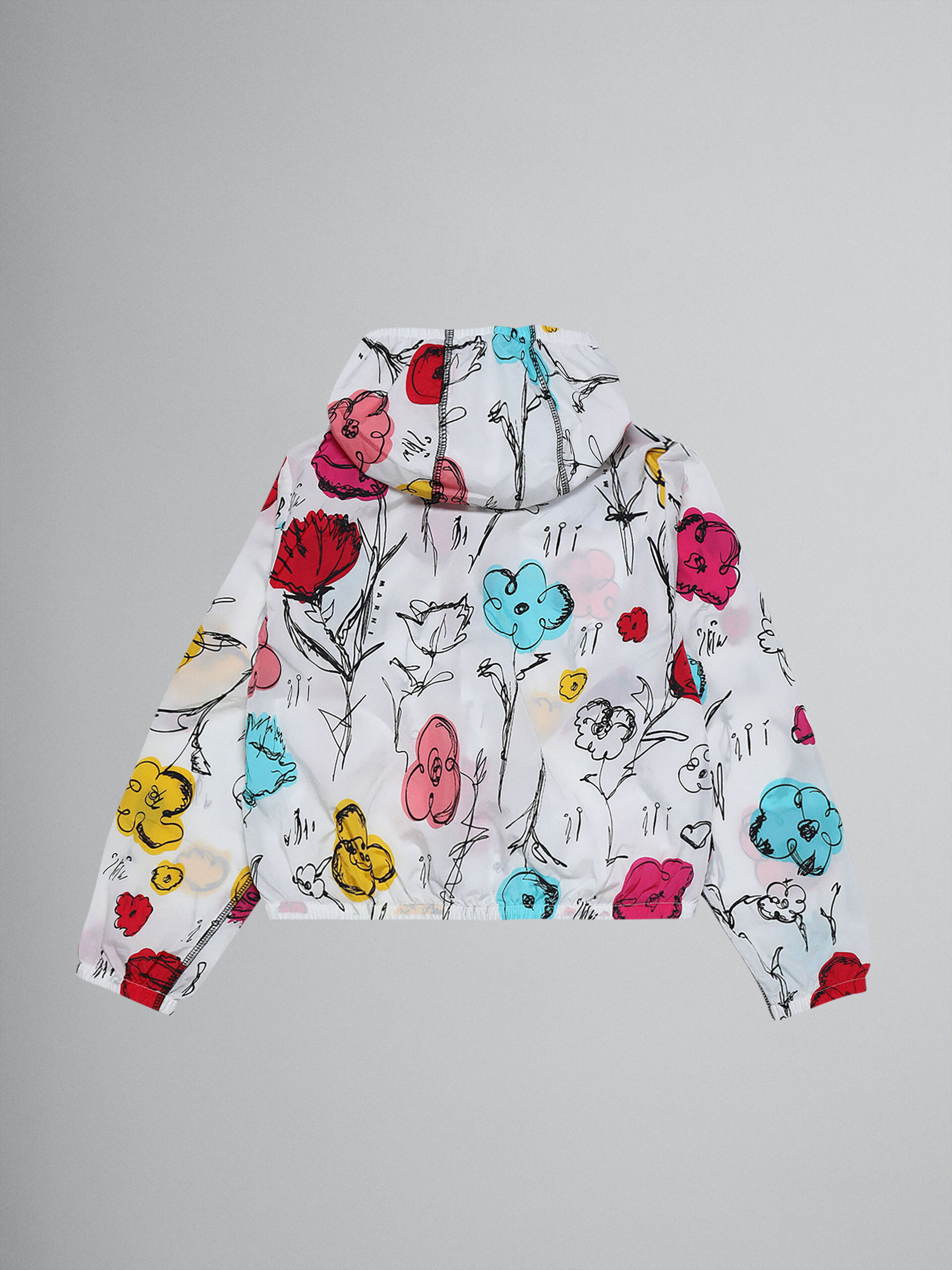 Windjacke aus Nylon mit Prato-Print - Jacken - Image 2