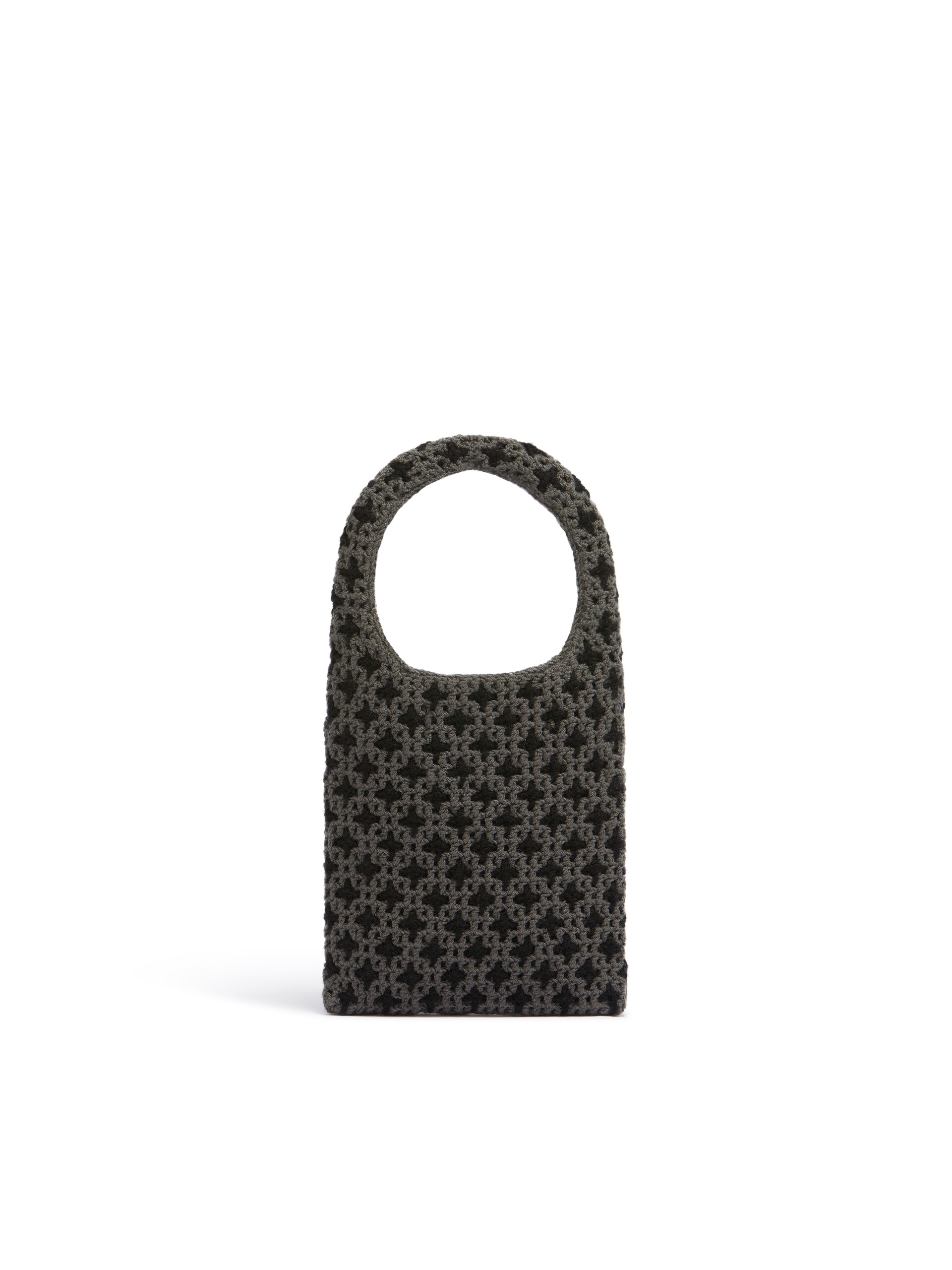 レッド MARNI MARKET リバーシブルニット ミニバッグ - ショッピングバッグ - Image 3