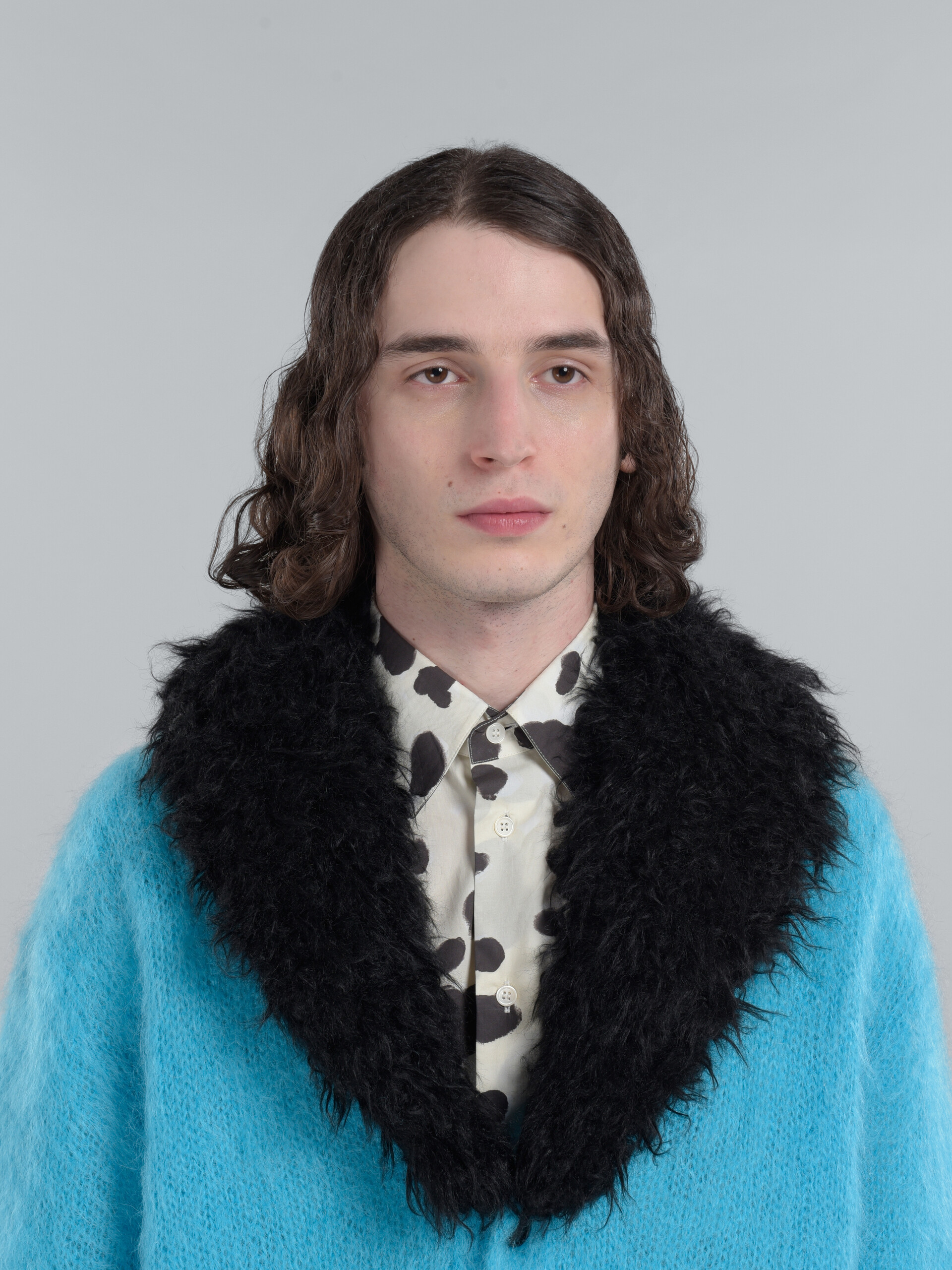 Mohair and wool cardigan - Pullovers - Image 4