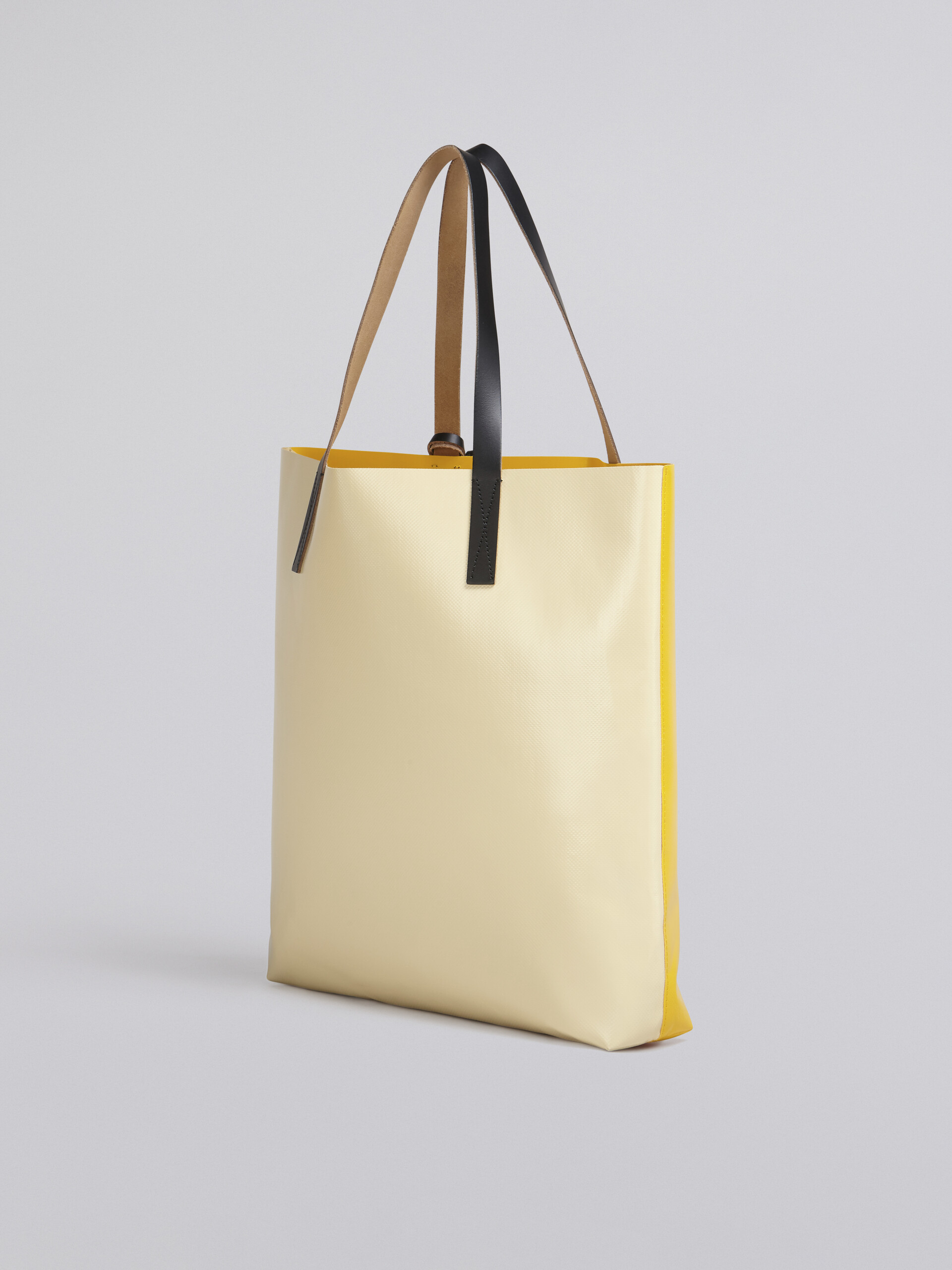 Yellow TRIBECA shopping bag with Marni logo - Shopping Bags - Image 2
