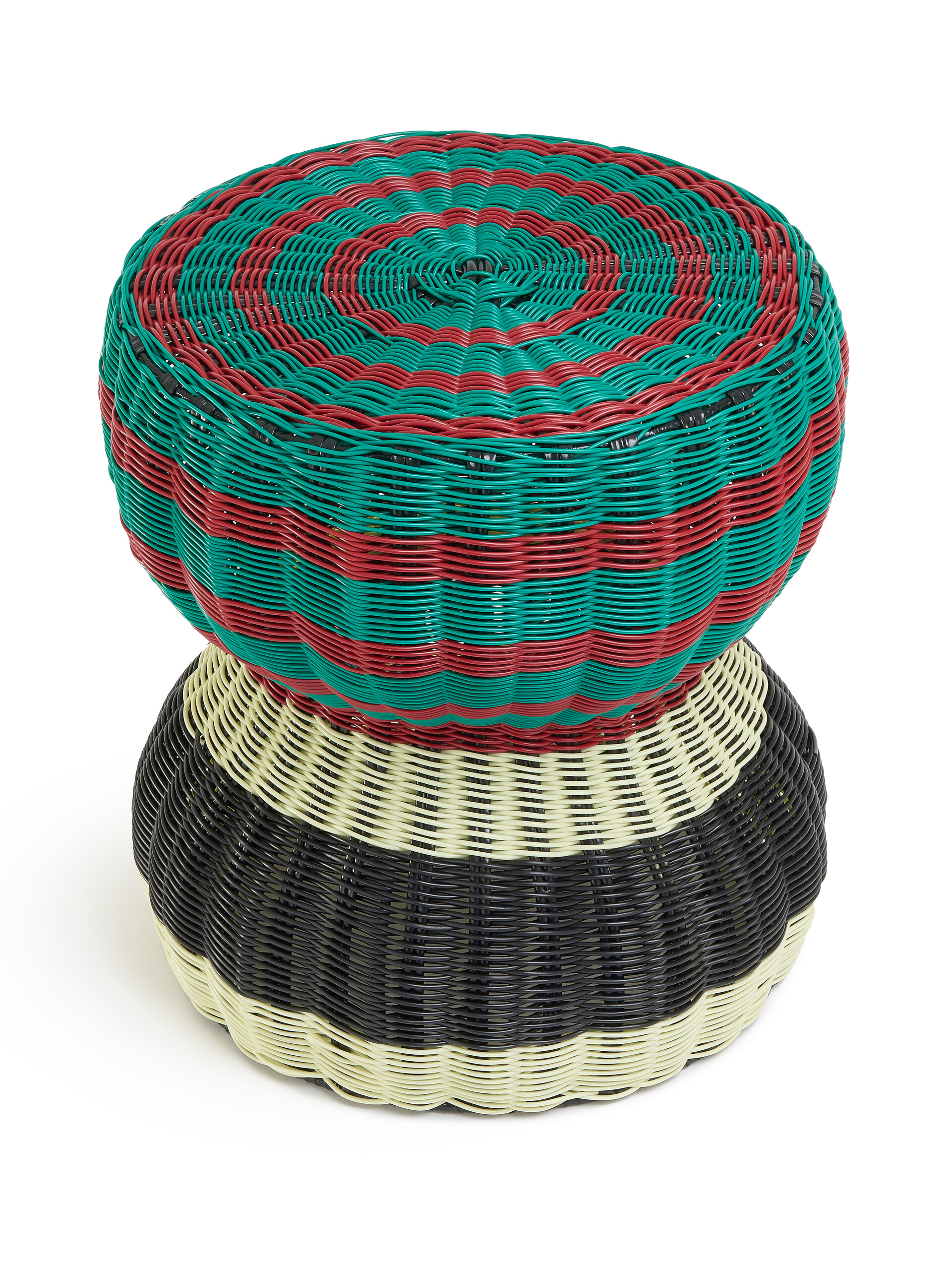 オレンジ MARNI MARKET ウーブンケーブルスツール - ファニチャー - Image 3