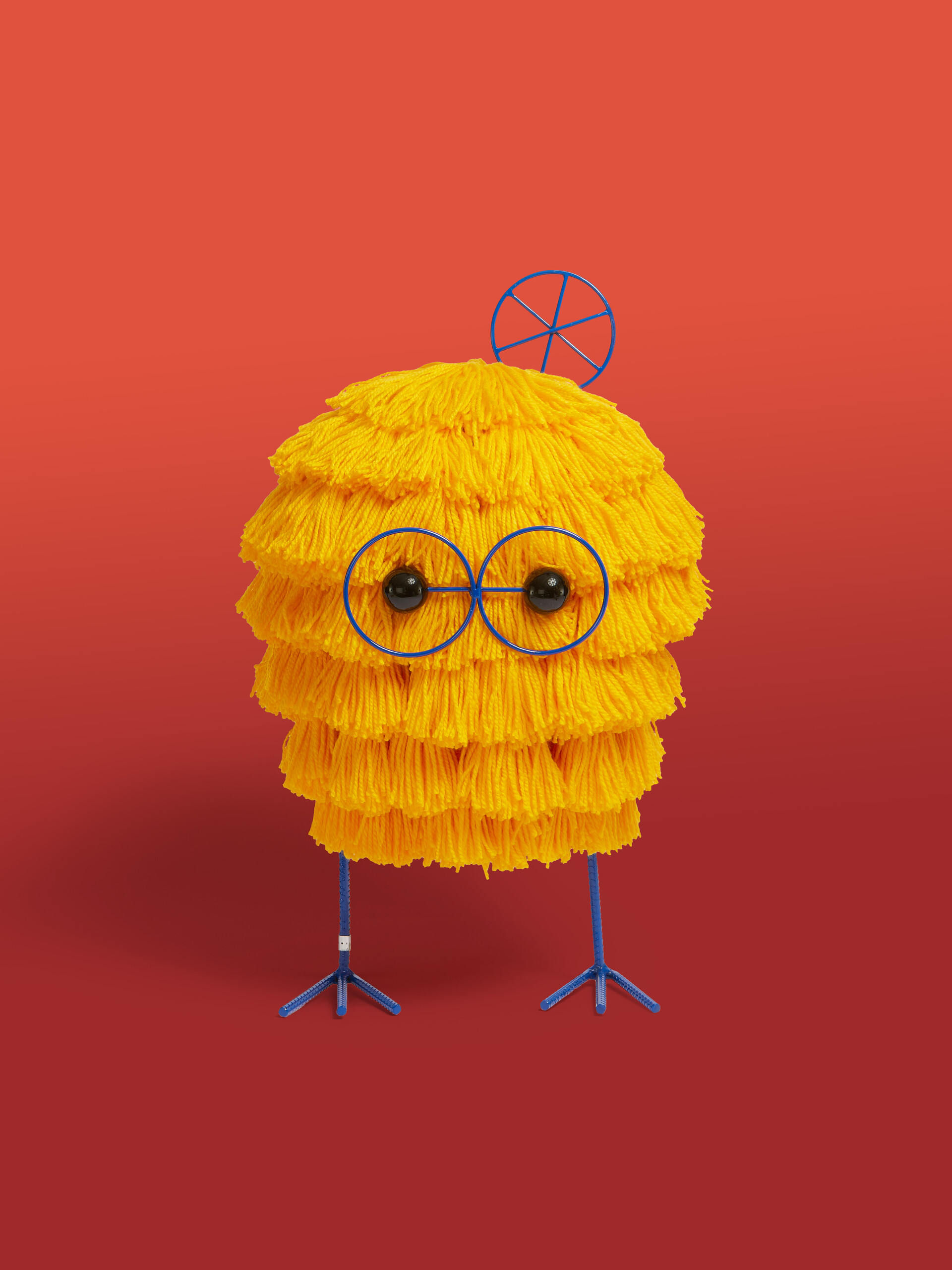 ラージ イエロー Picolo Woolly Friend - ファッション小物 - Image 1