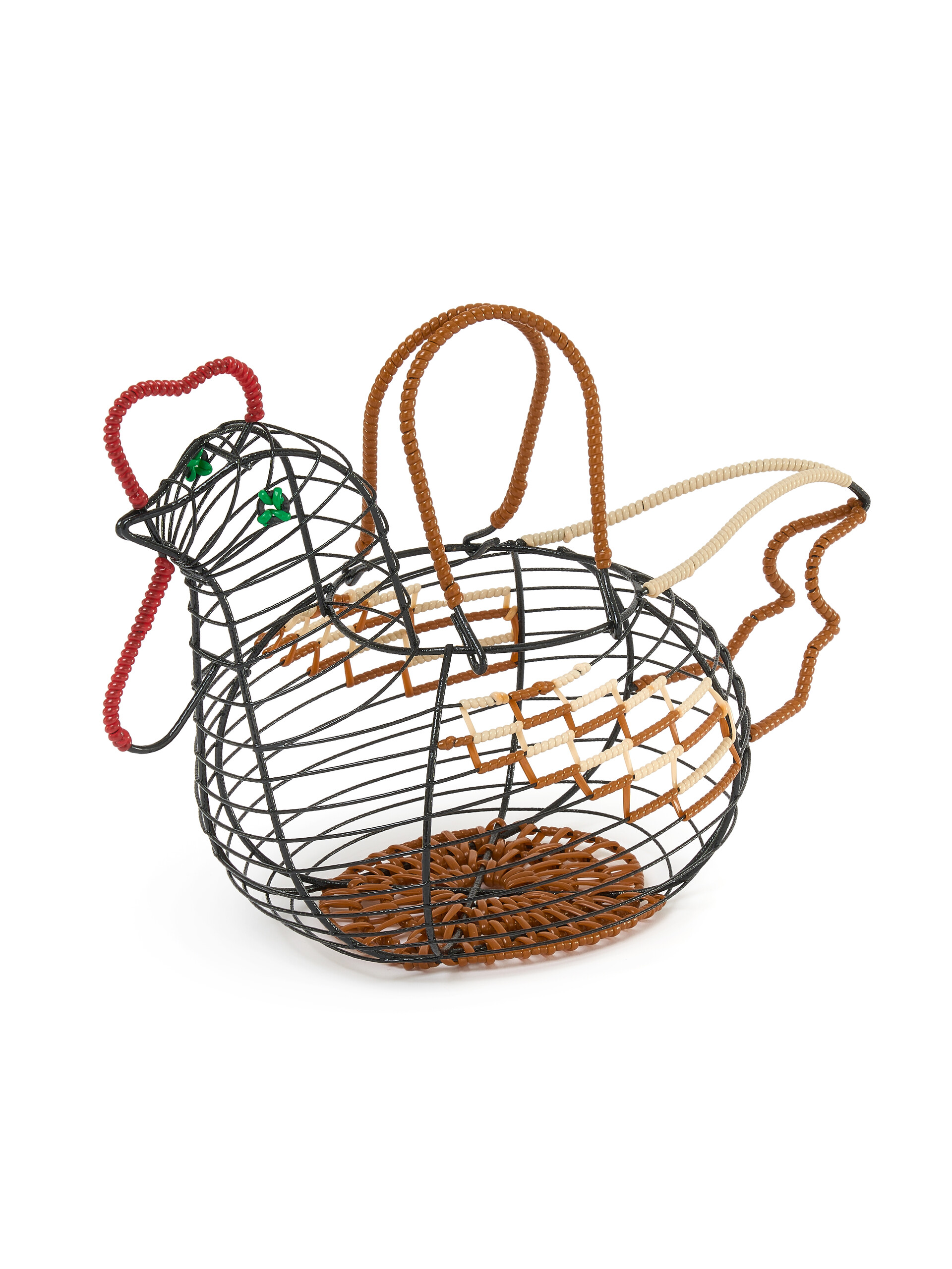 Black Marni Market Wire Egg Basket - Accessories - Image 3