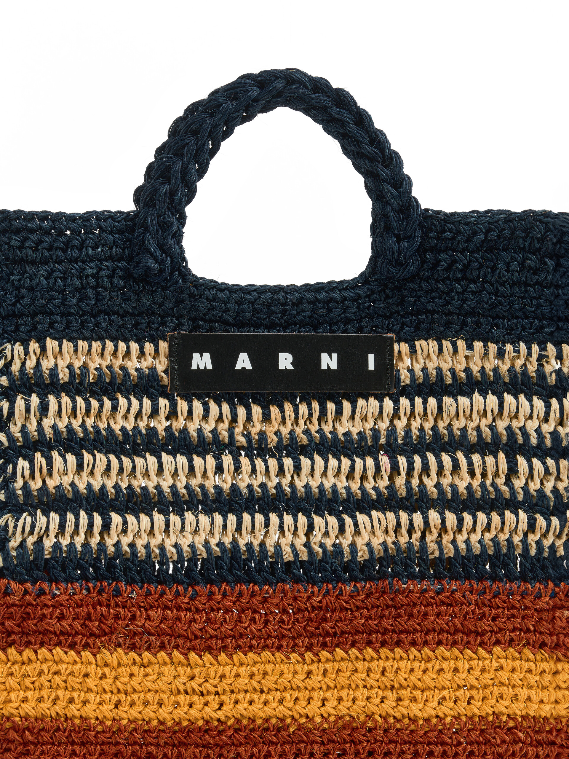 ゴールドブラウン MARNI MARKET FIQUE バッグ - ショッピングバッグ - Image 4