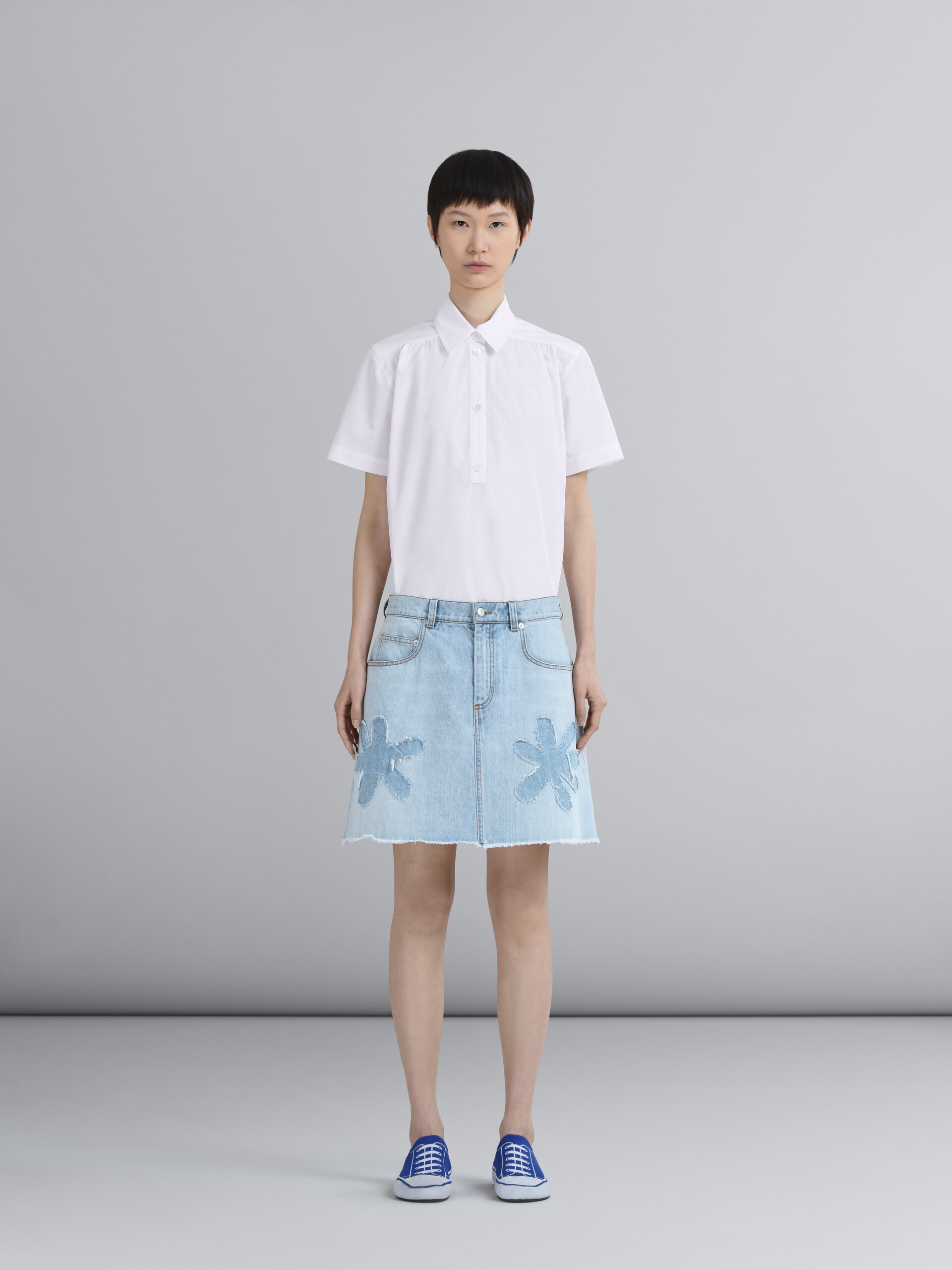 Daisy denim mini skirt - Skirts - Image 2