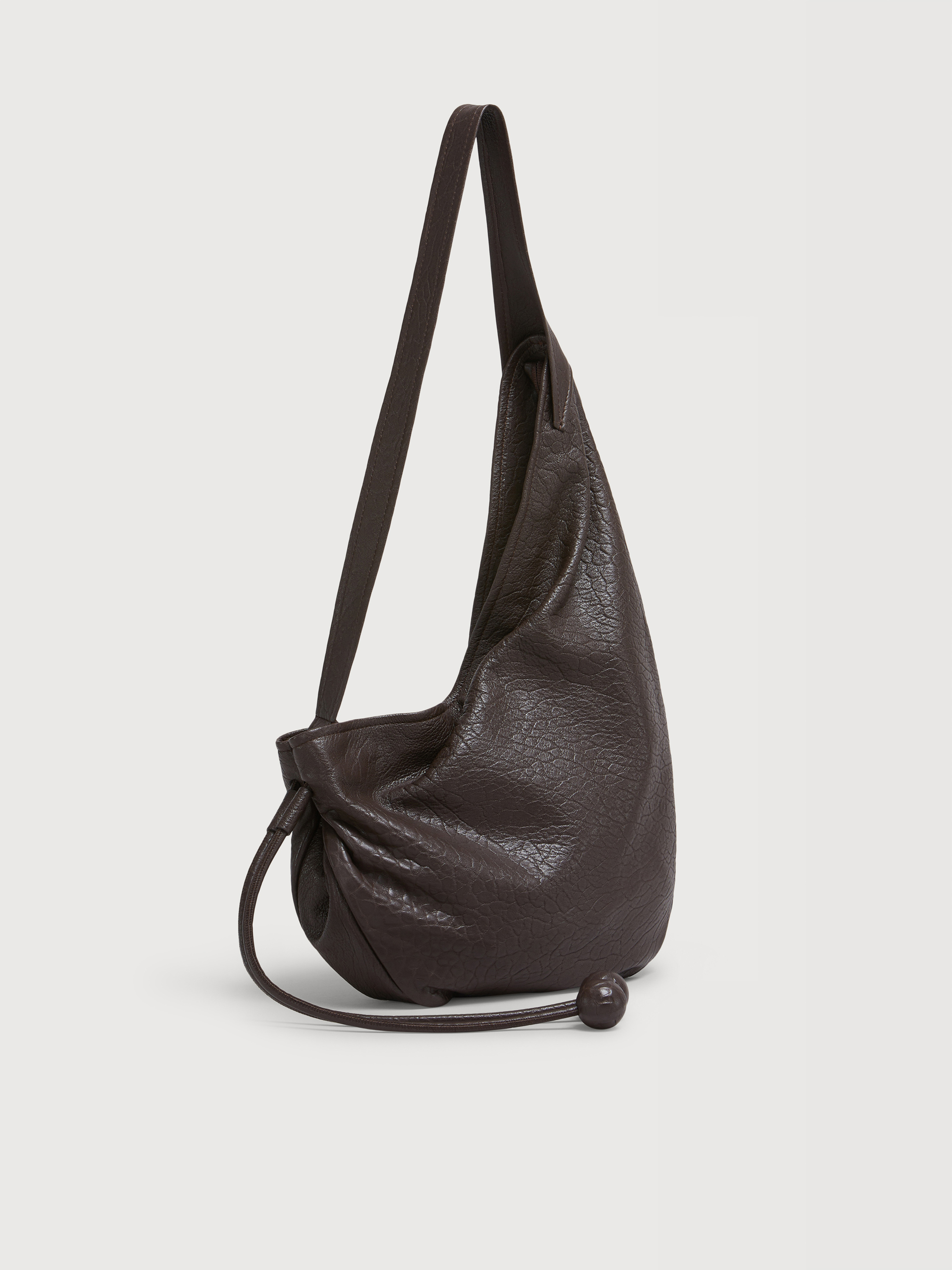 Small brown nappa Hobo bag - Shoulder Bags - Image 5