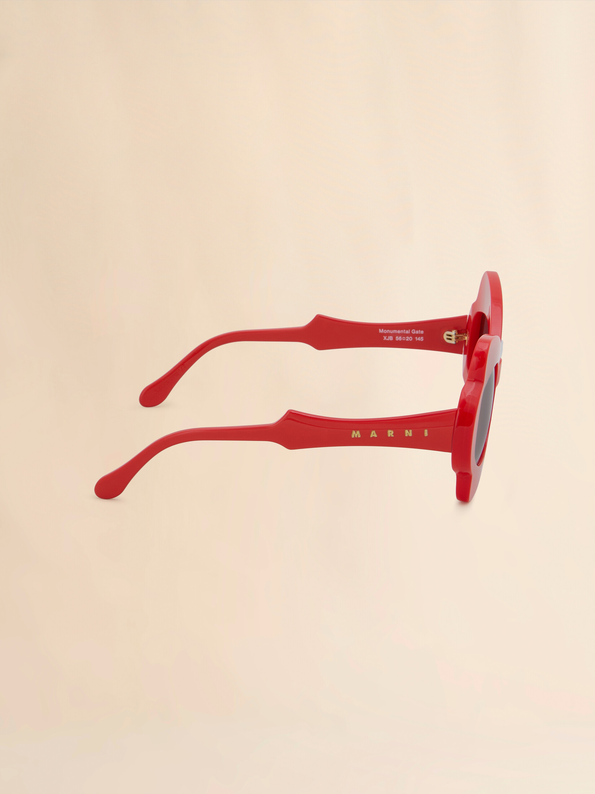 Red Monumental Gate Sunglasses | Marni