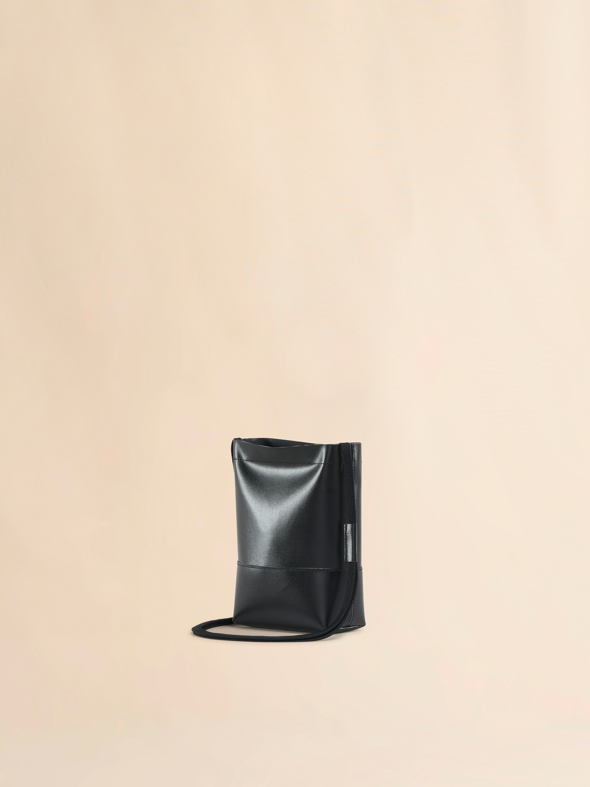 Hellblaue Umhängetasche mit Schnürsenkel-Riemen - Schultertaschen - Image 3