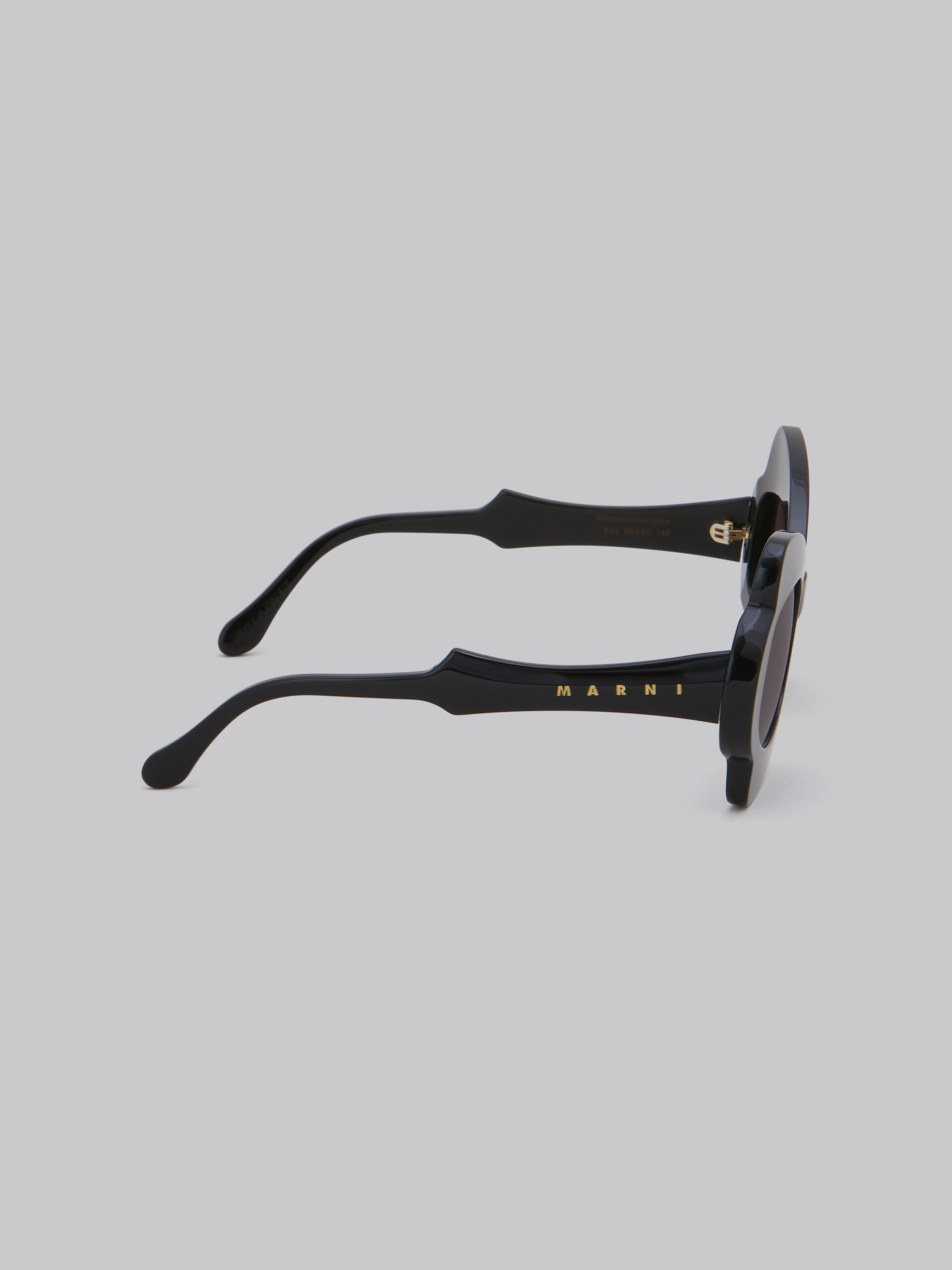 Black Monumental Gate Sunglasses - Optical - Image 4