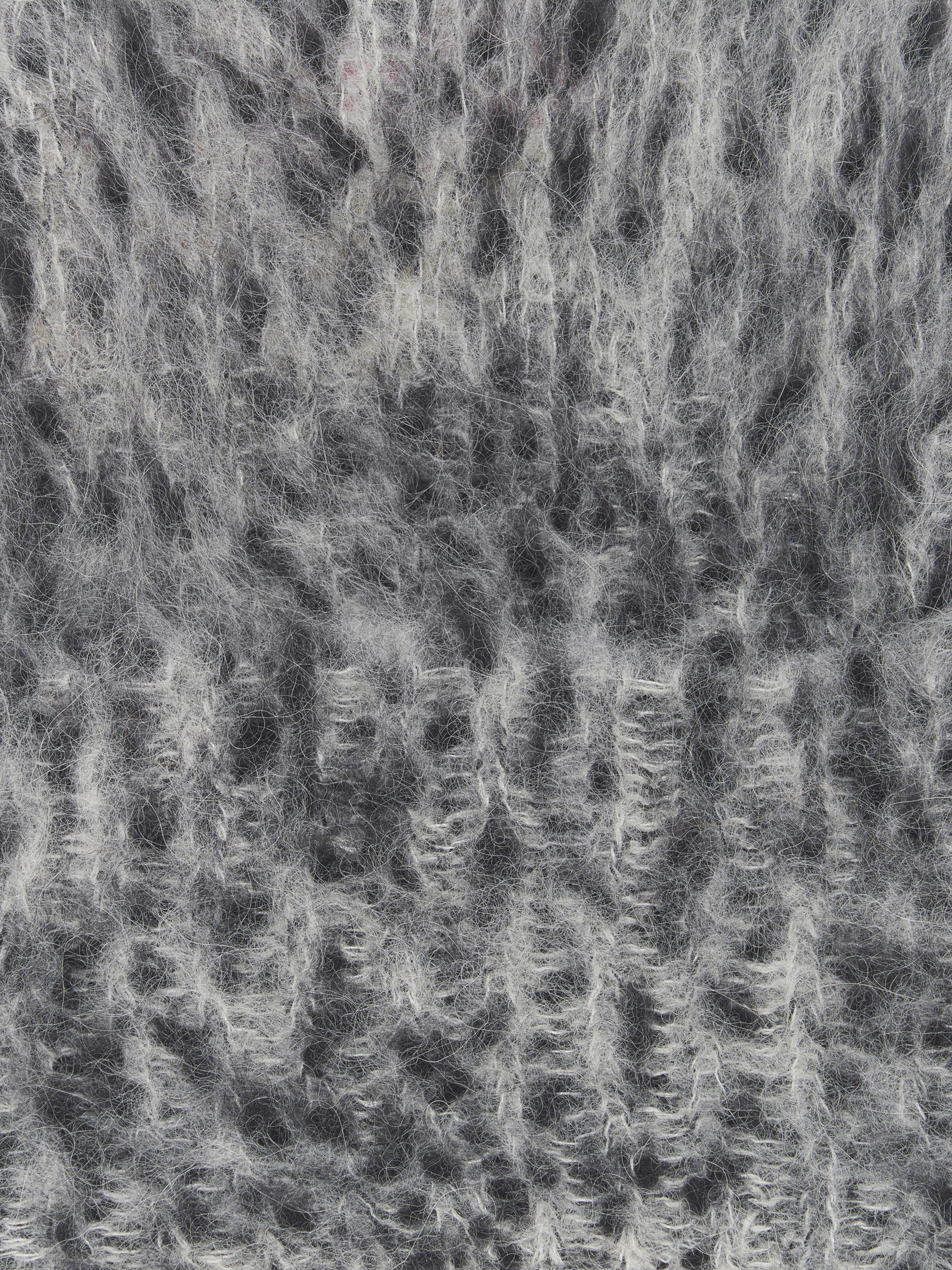Grey alpaca-blend beanie - Hats - Image 2